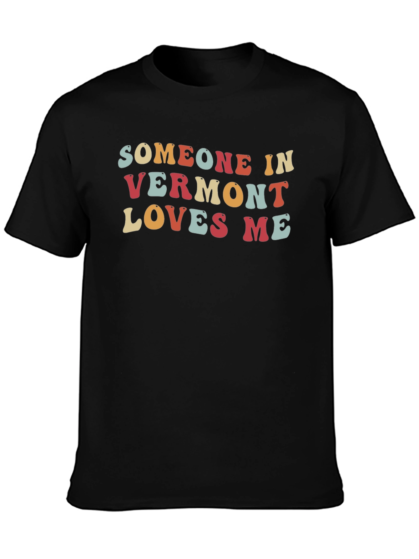Vermont Lover Unisex Black T-Shirt