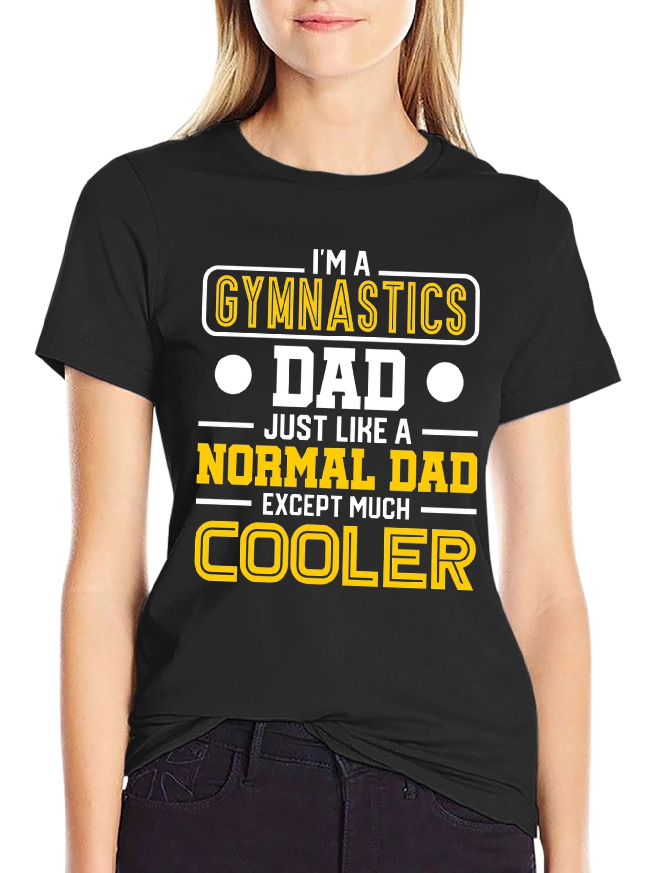 Gymnastics Dad T-Shirt - Cool Dad Edition!
