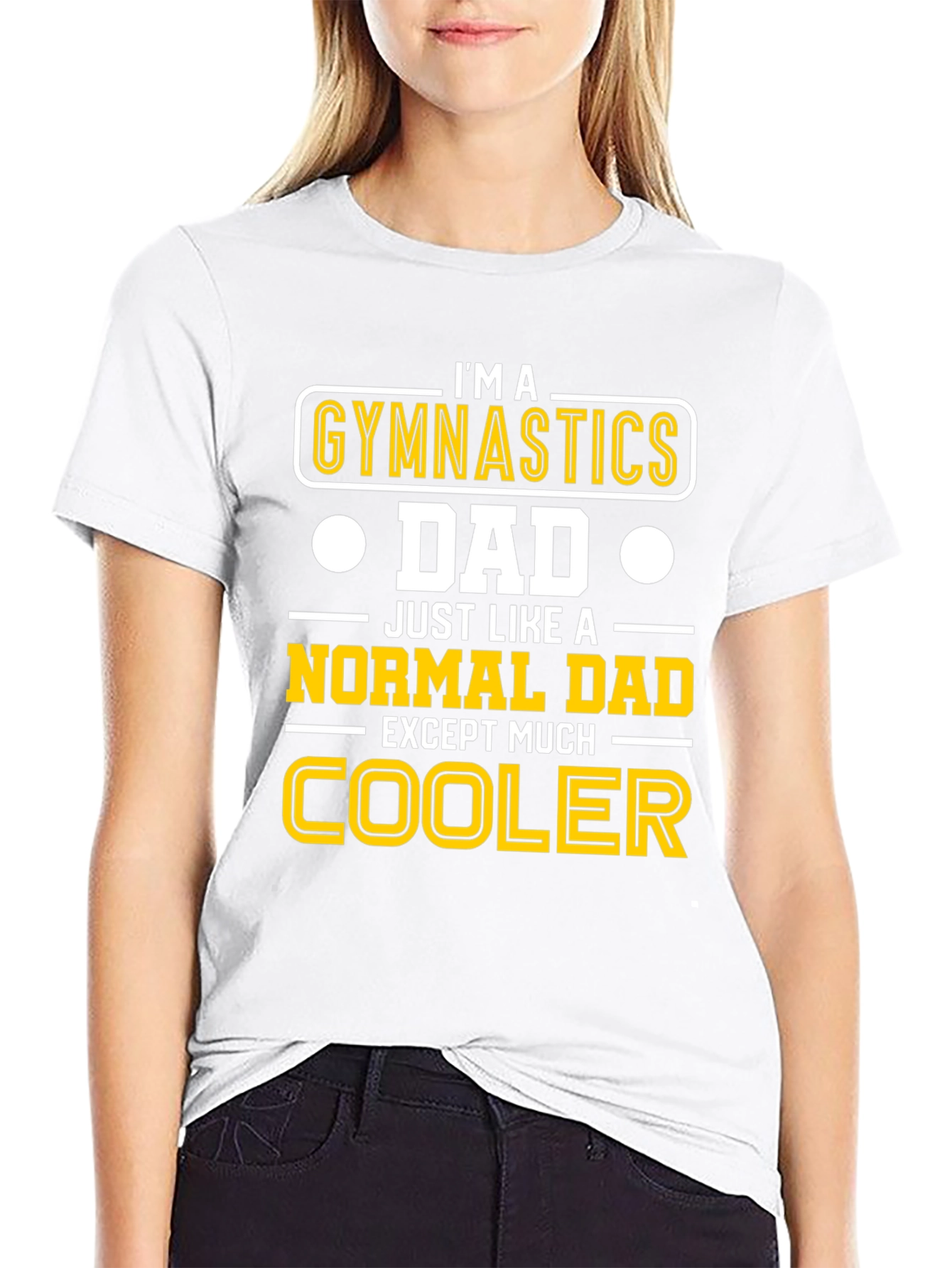 Gymnastics Dad T-Shirt - Cool Dad Edition!