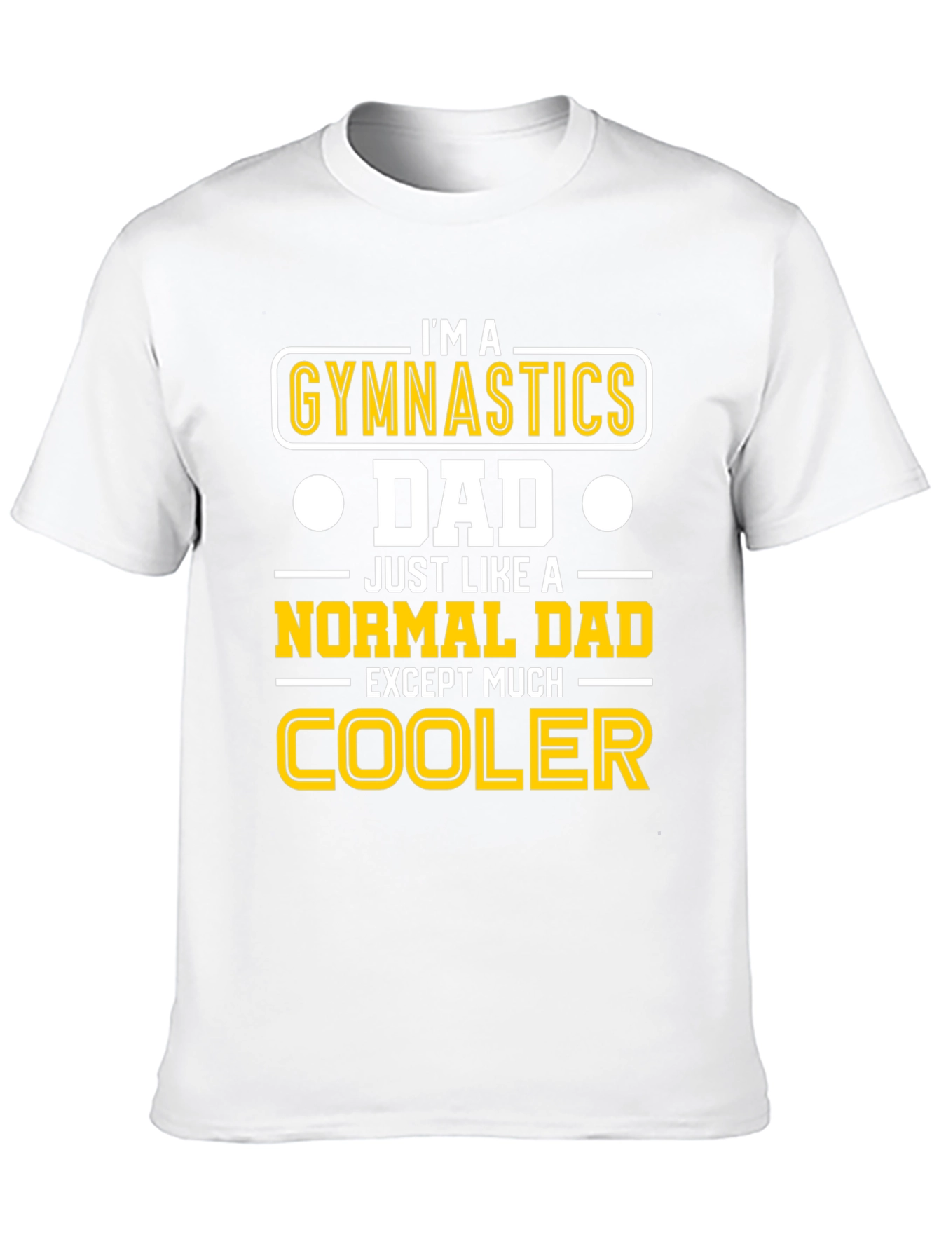 Gymnastics Dad T-Shirt - Cool Dad Edition!