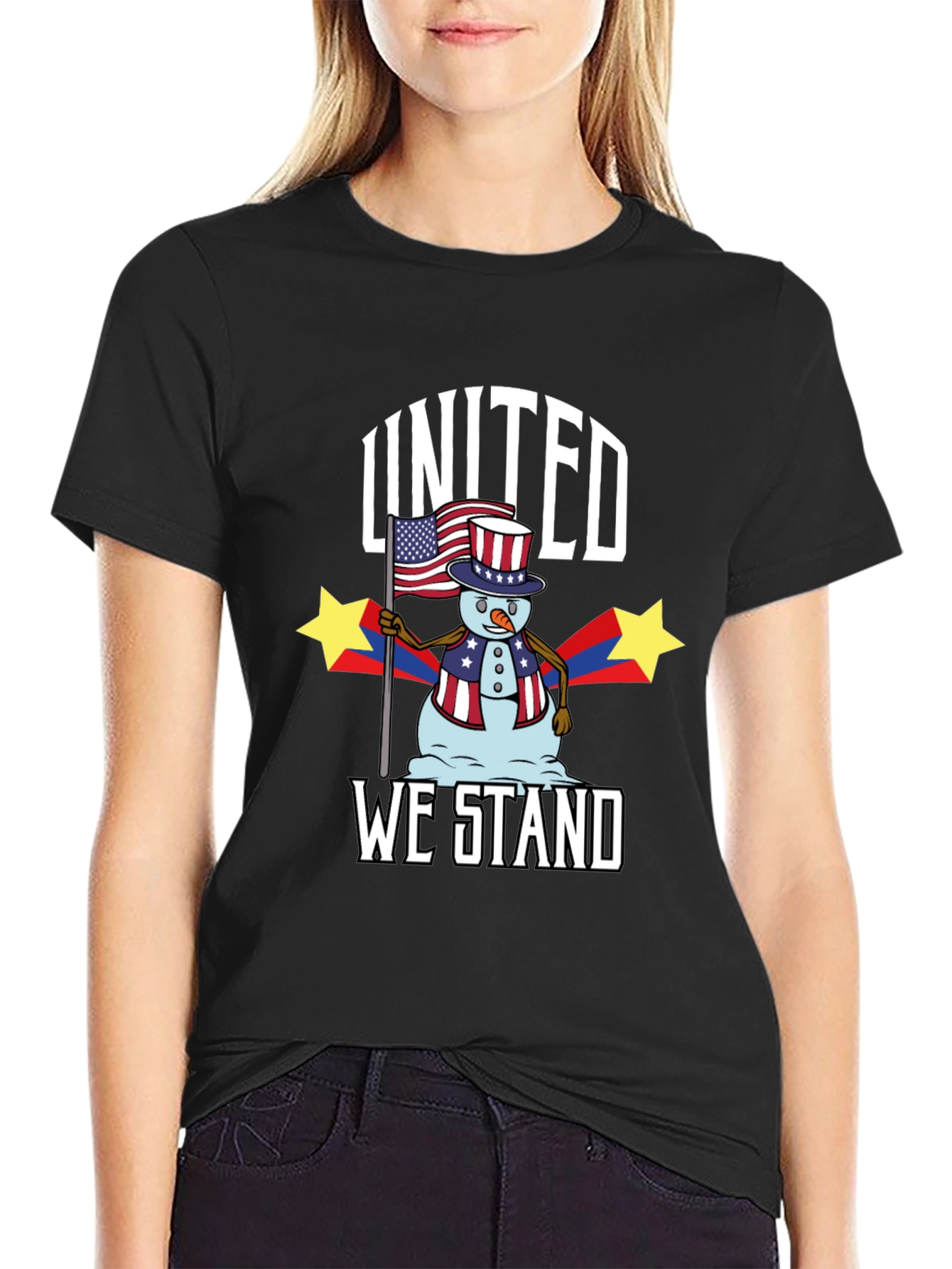 United We Stand Patriotic T-Shirt