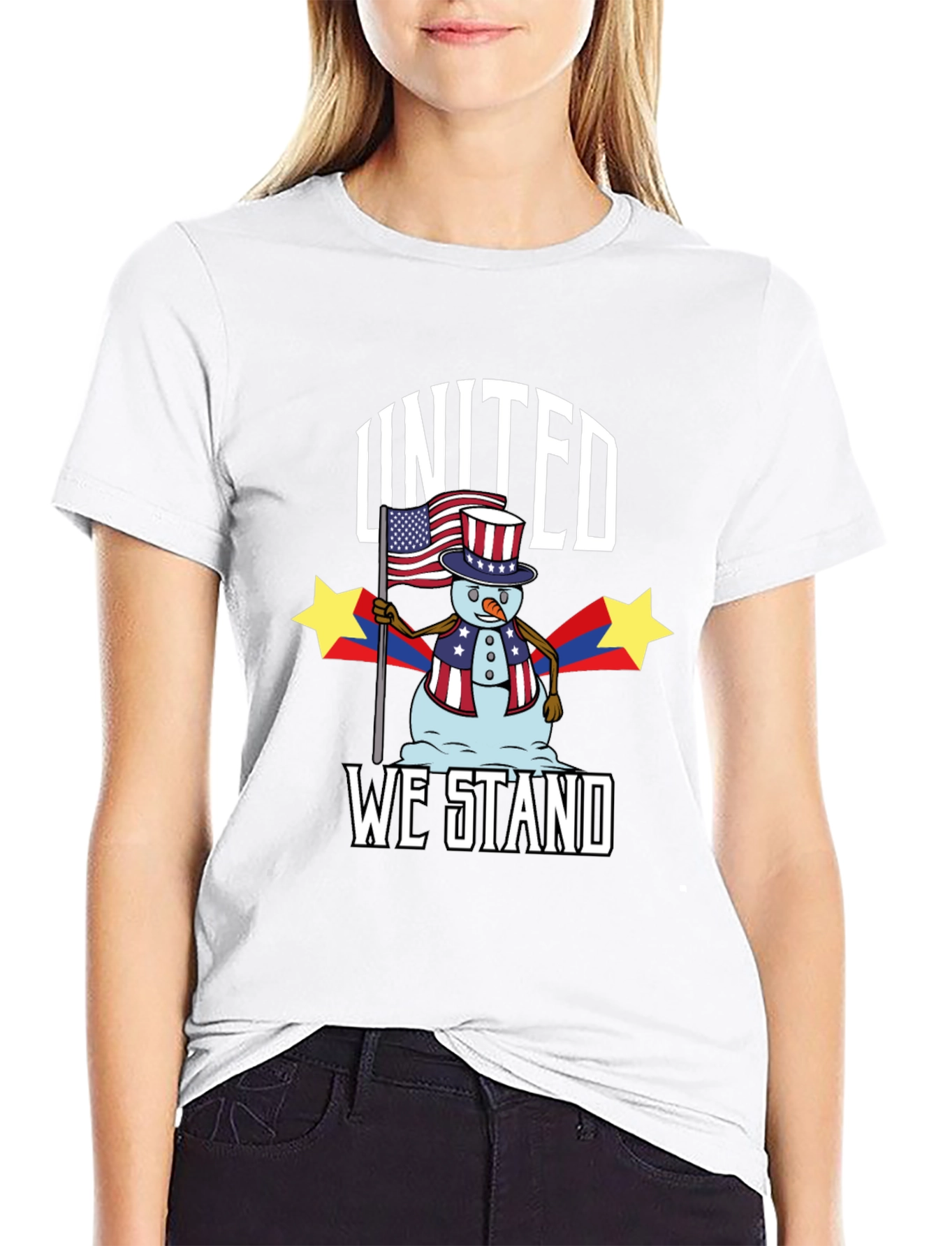 United We Stand Patriotic T-Shirt