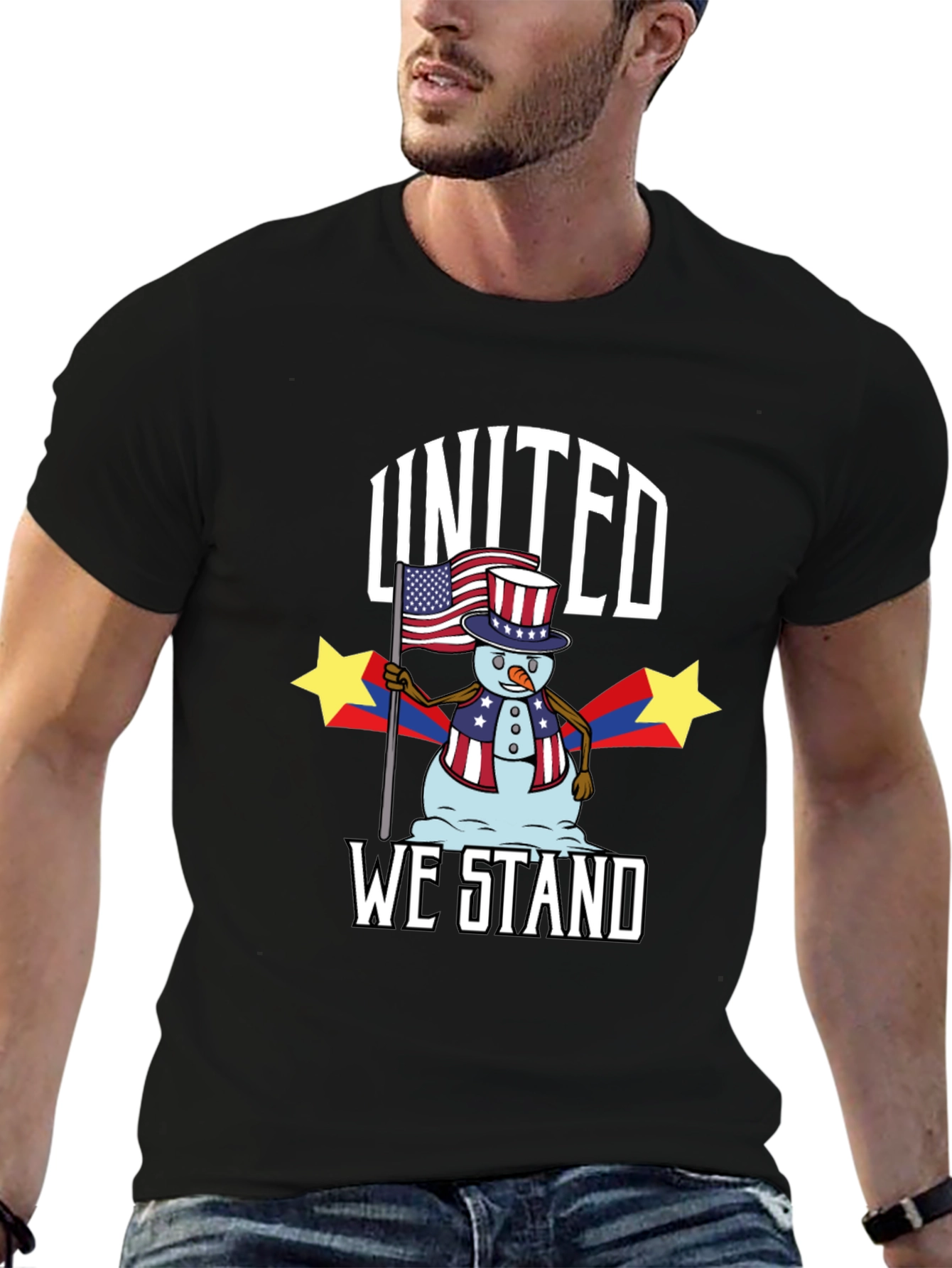 United We Stand Patriotic T-Shirt