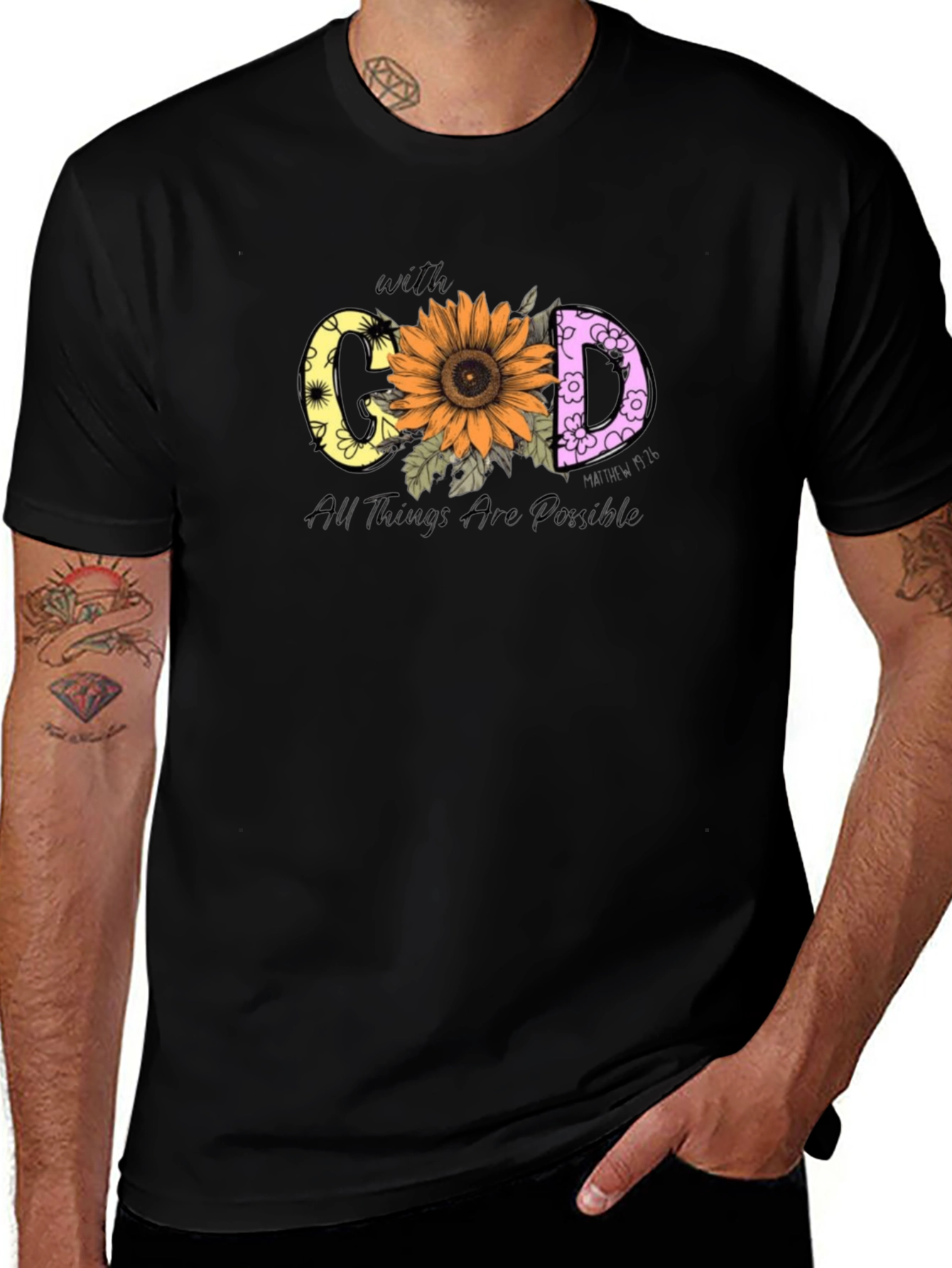 With God All Things Are Possible T-Shirt