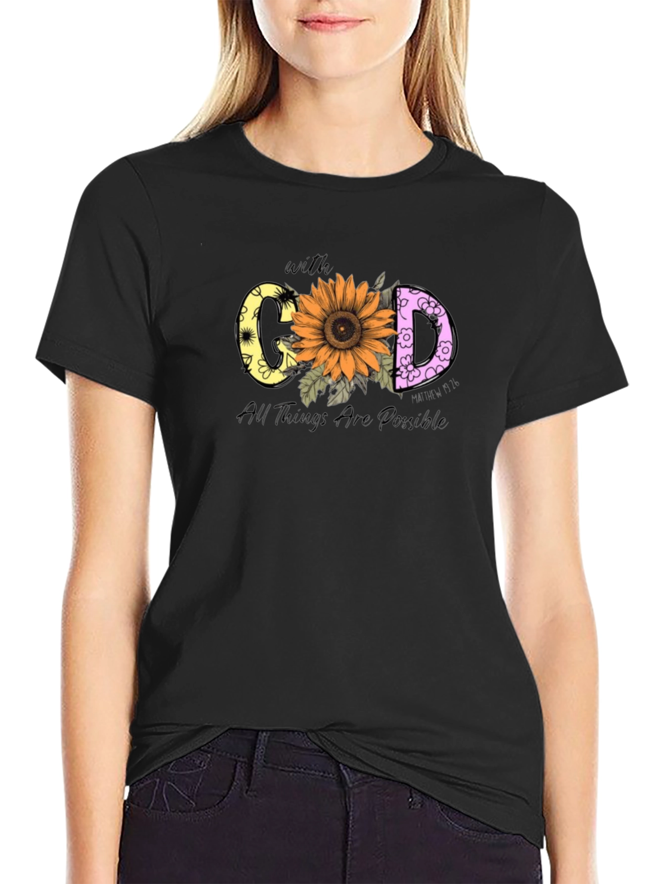 With God All Things Are Possible T-Shirt