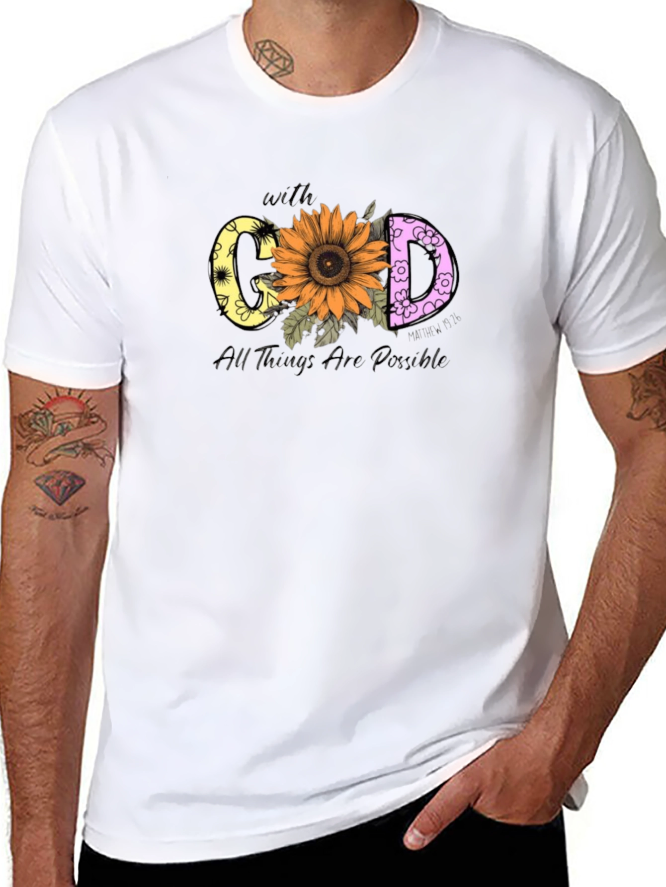 With God All Things Are Possible T-Shirt