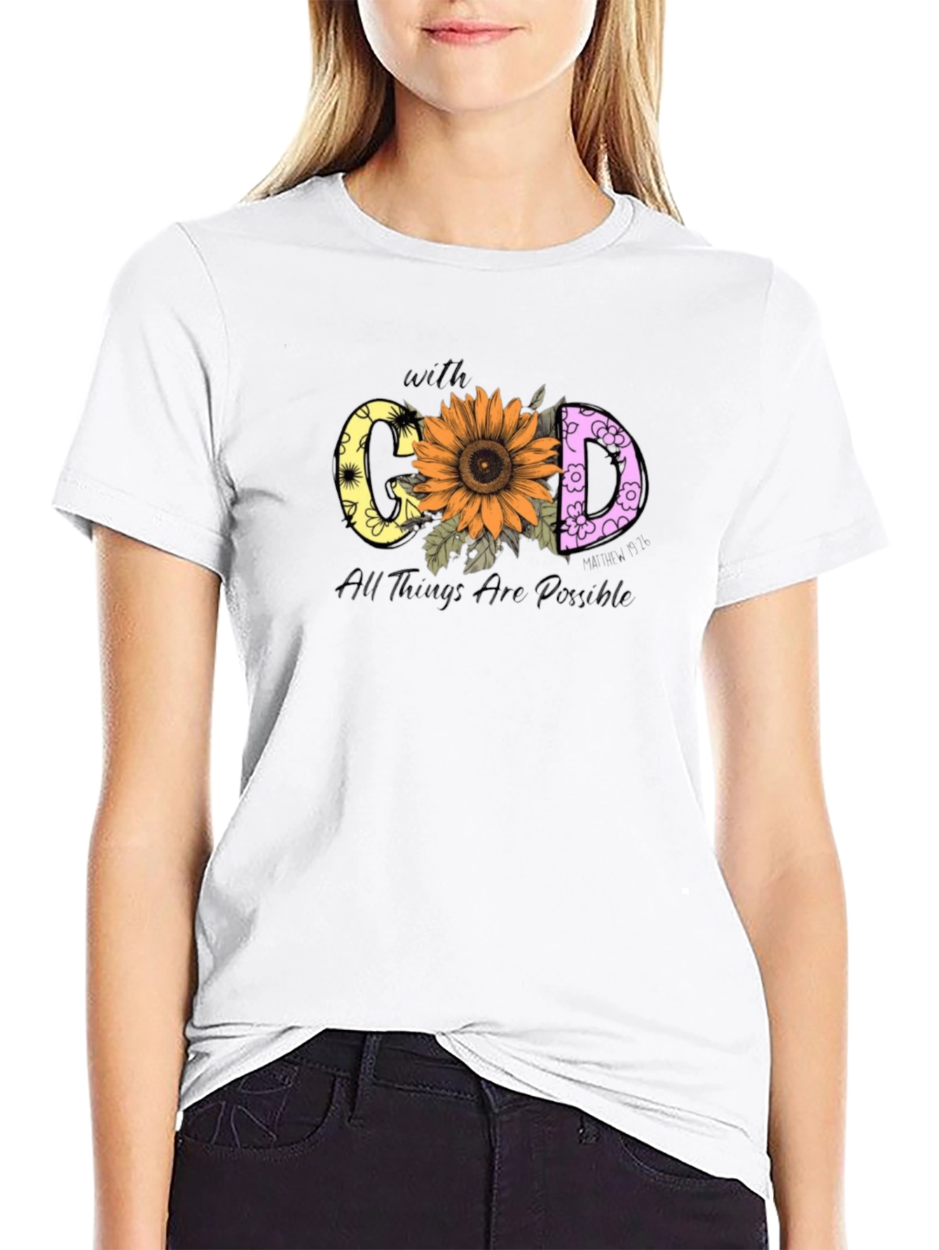 With God All Things Are Possible T-Shirt