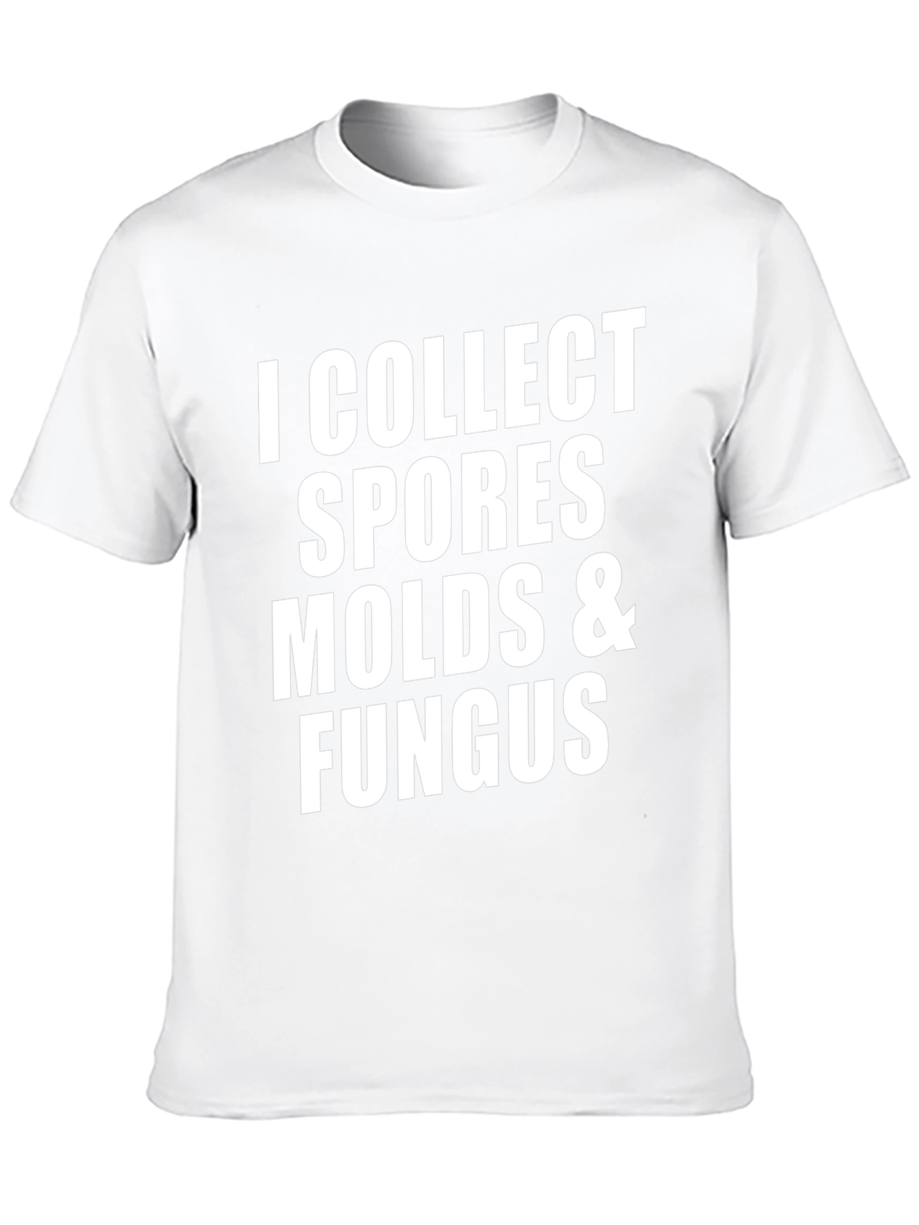 I Collect Spores Molds & Fungus Black T-Shirt