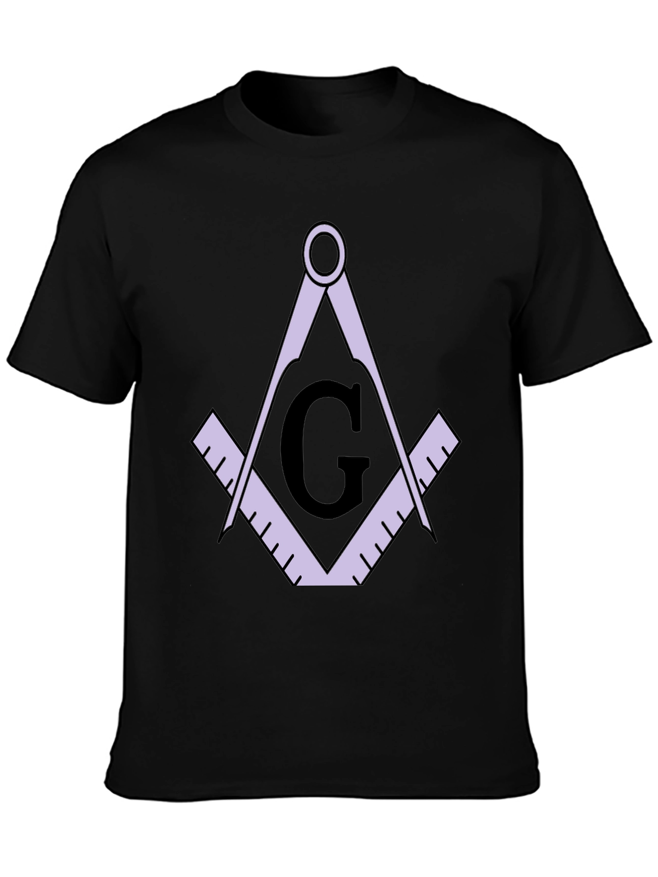 Masonic T-Shirt Square and Compasses Graphic Tee
