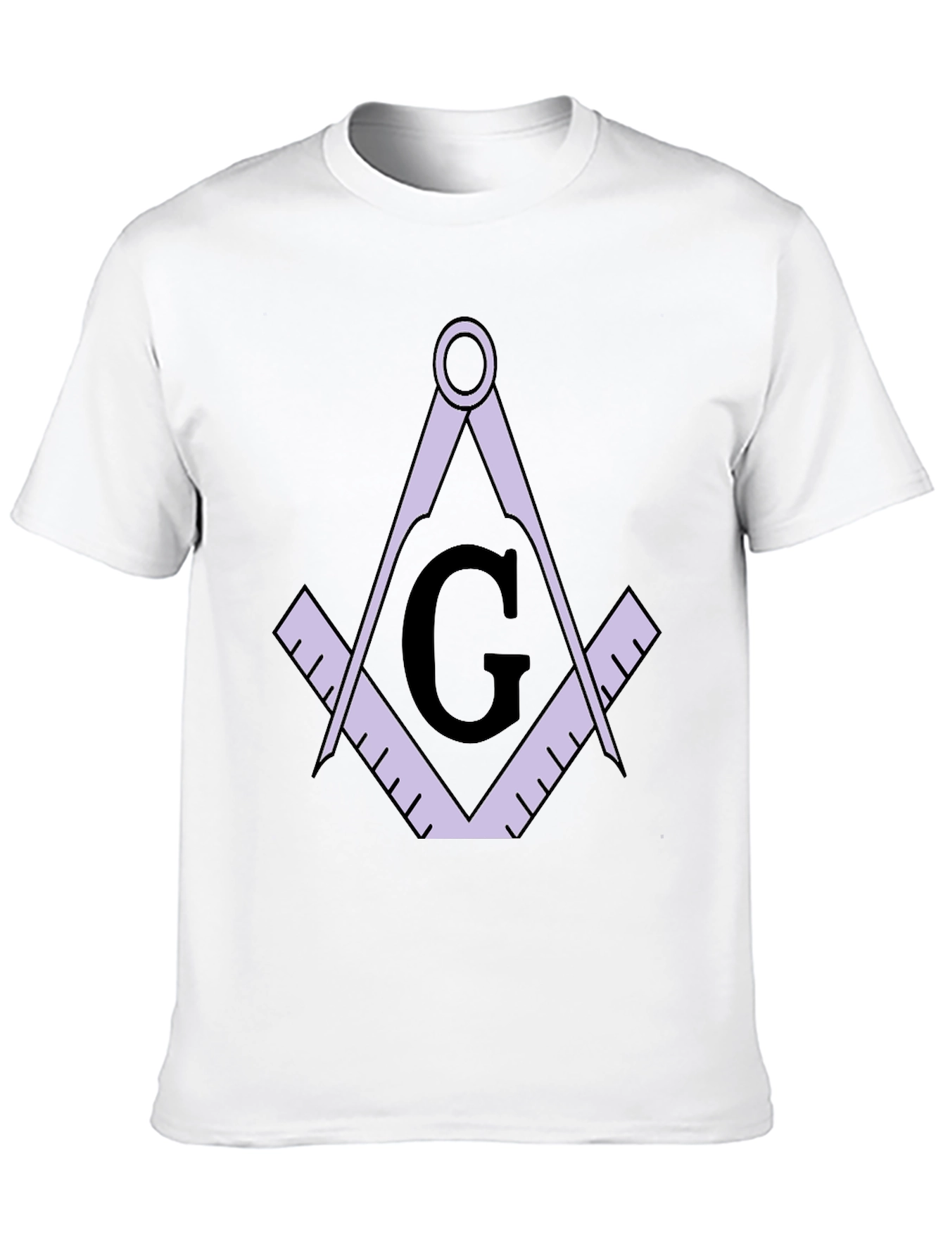 Masonic T-Shirt Square and Compasses Graphic Tee