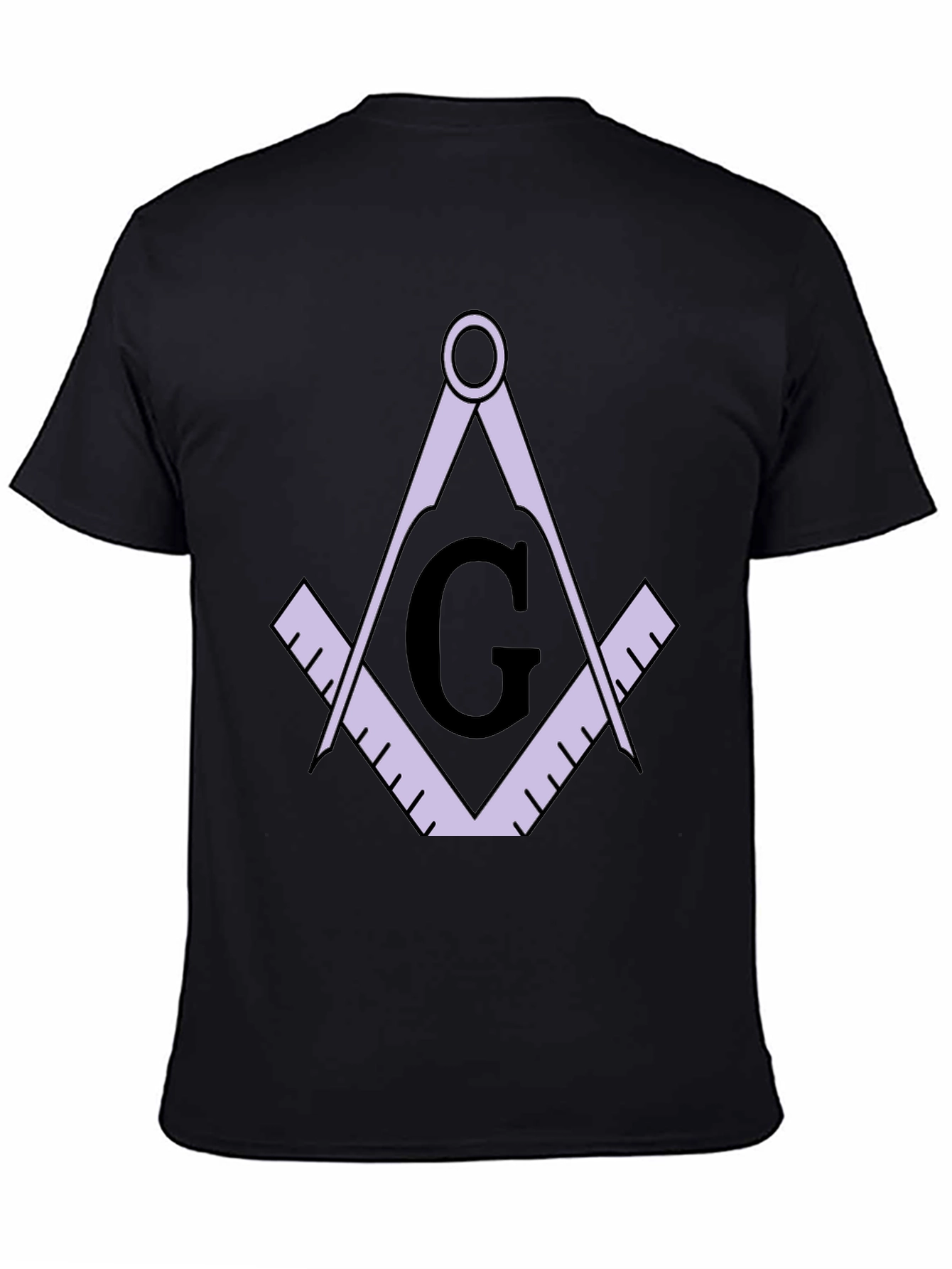 Masonic T-Shirt Square and Compasses Graphic Tee
