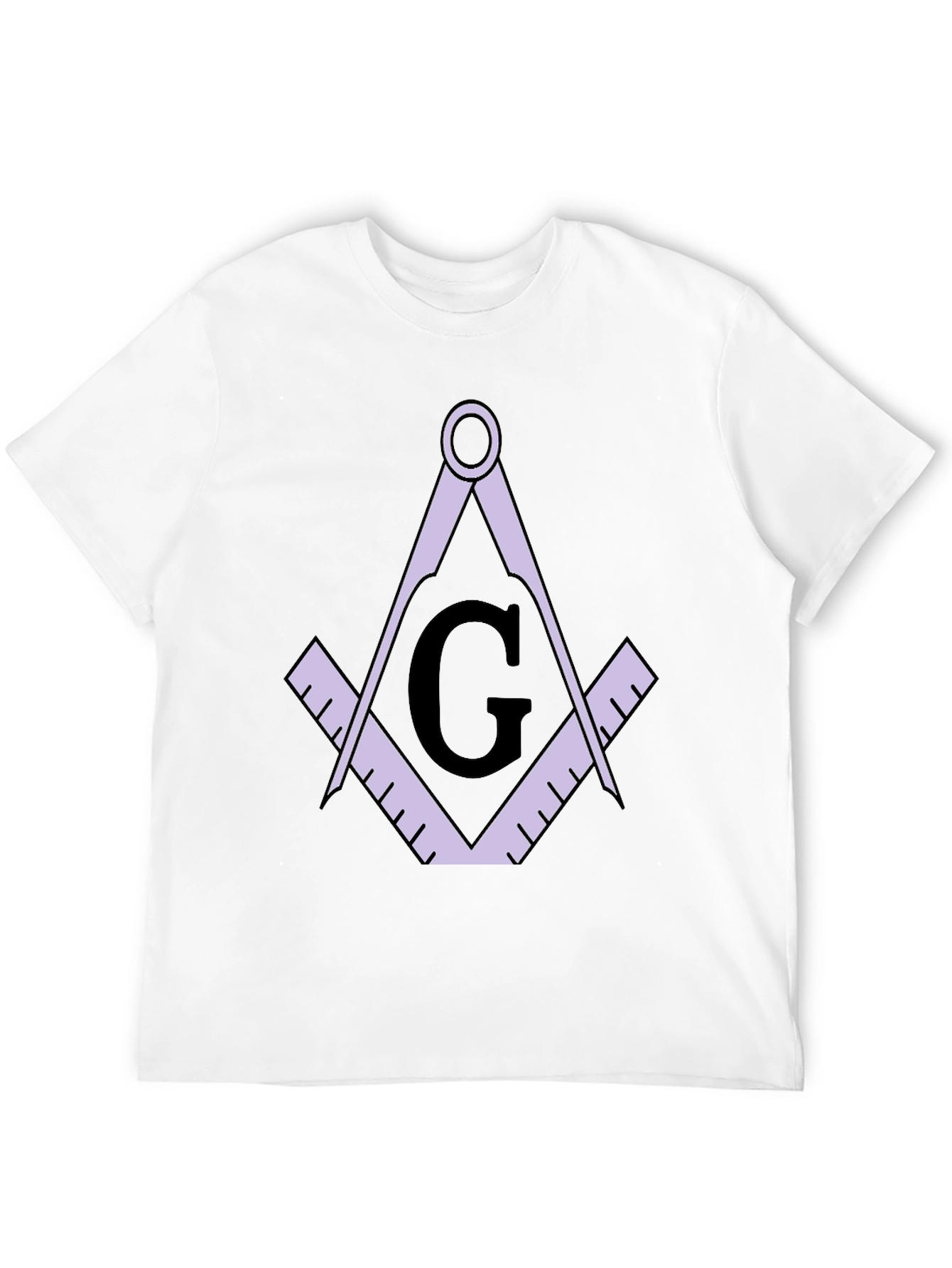 Masonic T-Shirt Square and Compasses Graphic Tee
