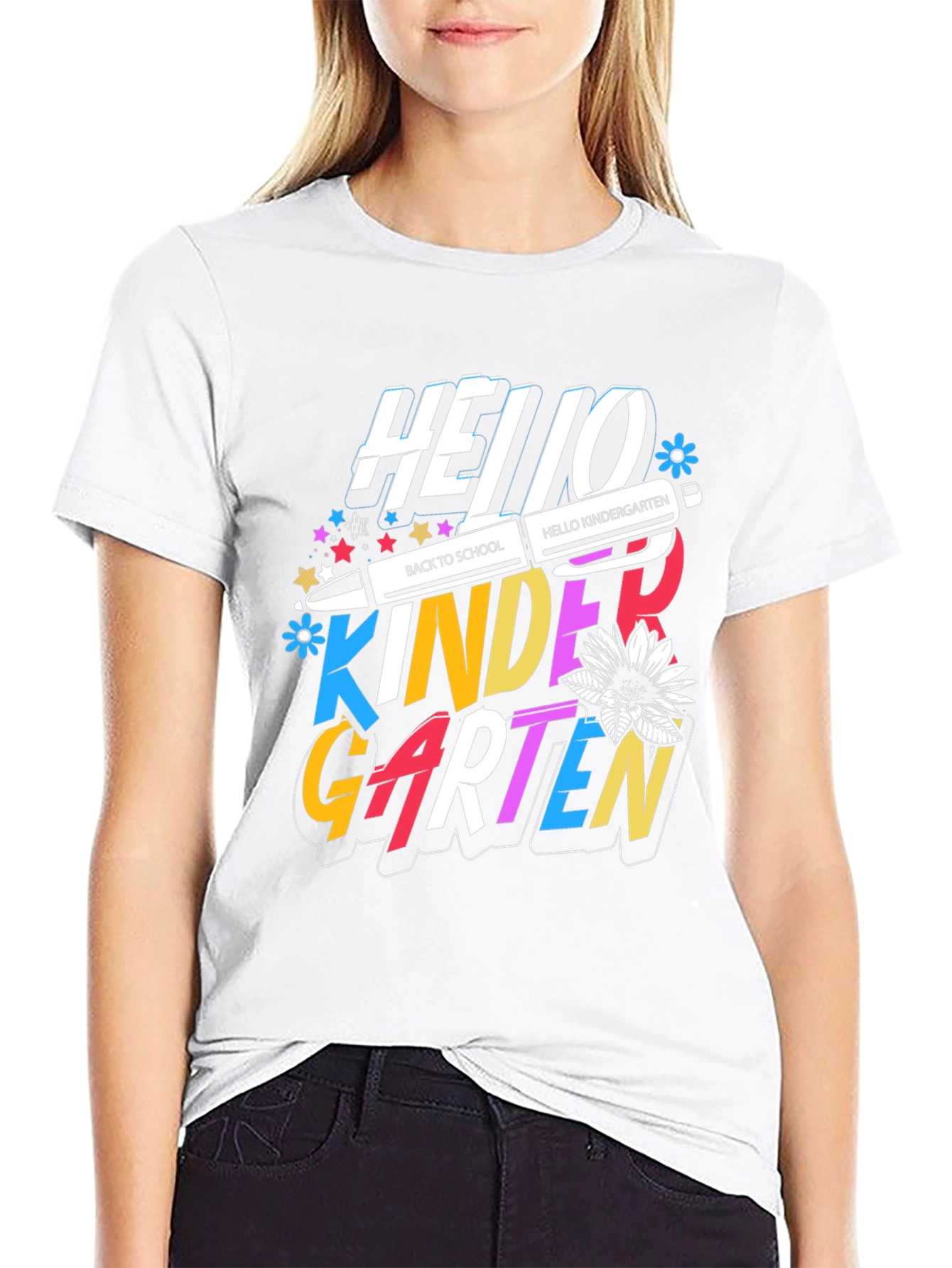 Hello Kindergarten Back to School T-Shirt