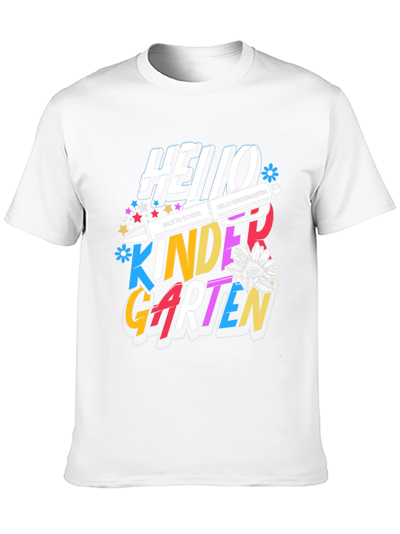 Hello Kindergarten Back to School T-Shirt