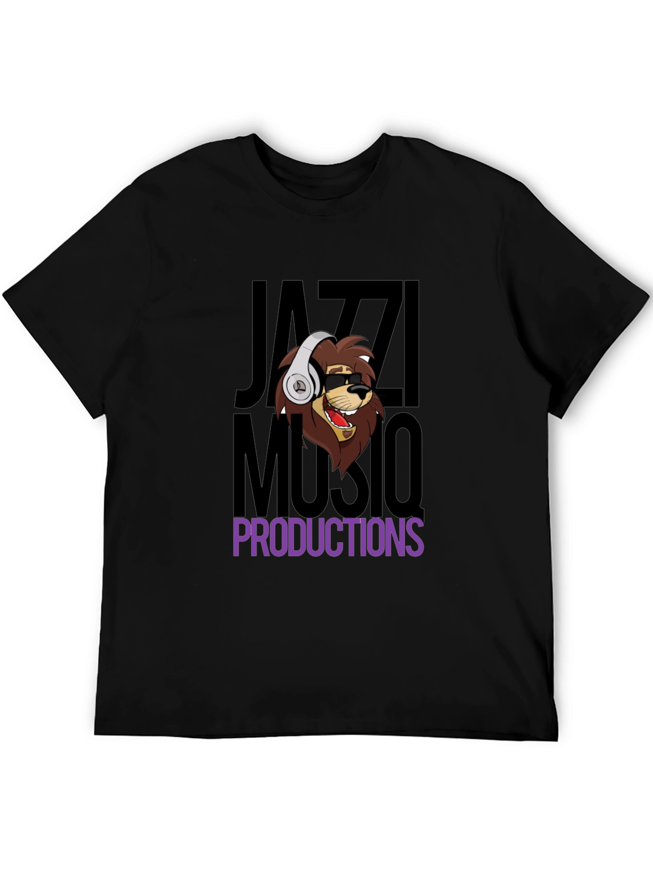 Jazz Music Productions Black T-Shirt