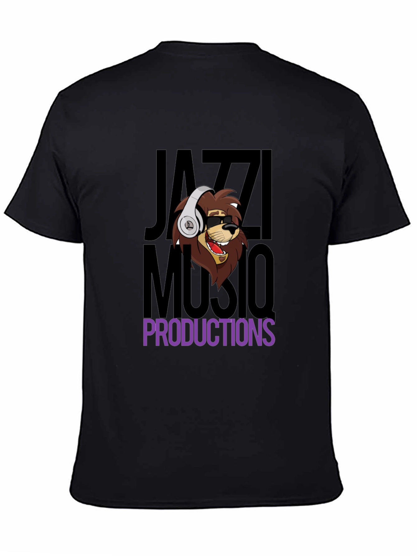 Jazz Music Productions Black T-Shirt