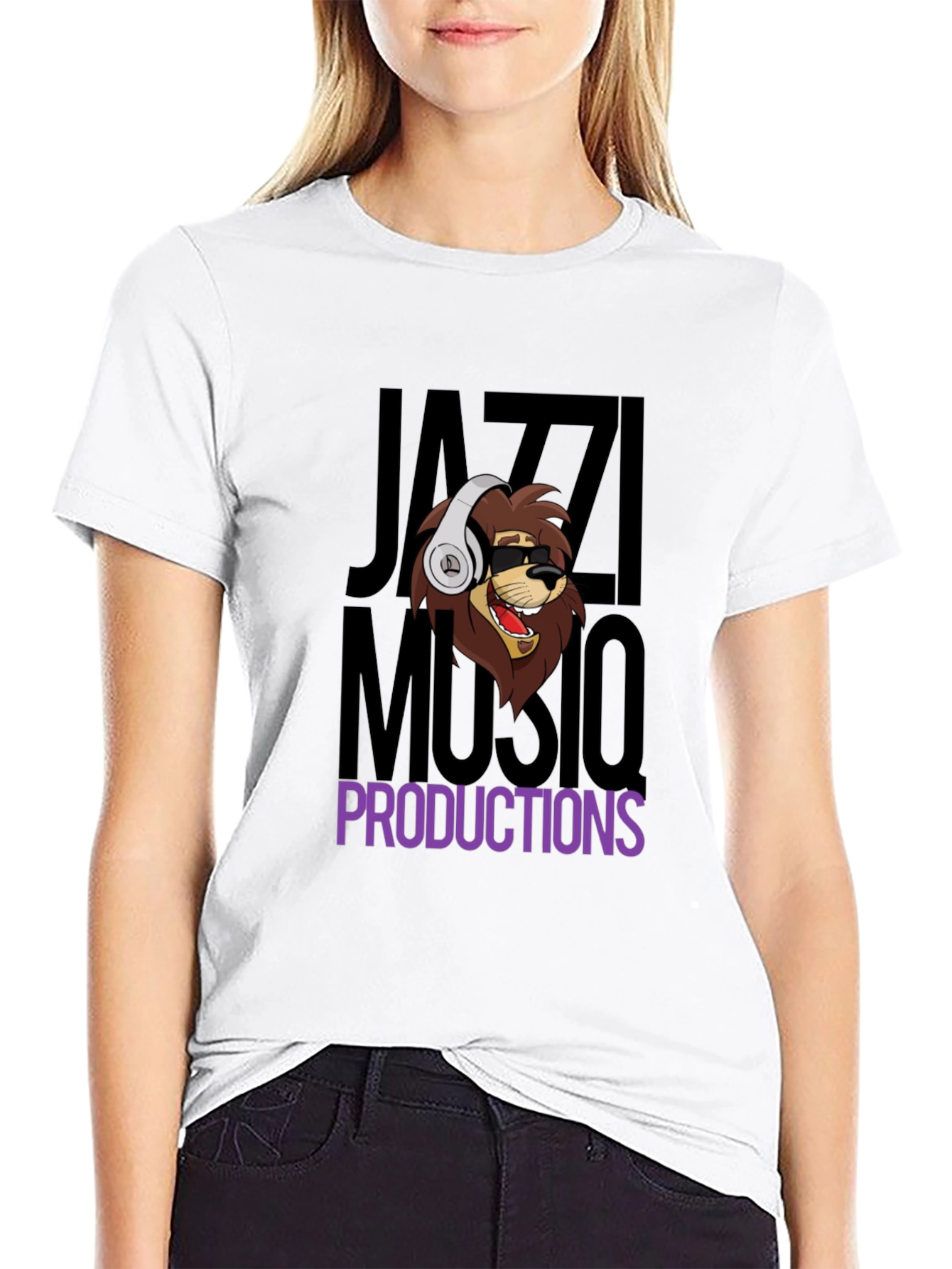 Jazz Music Productions Black T-Shirt