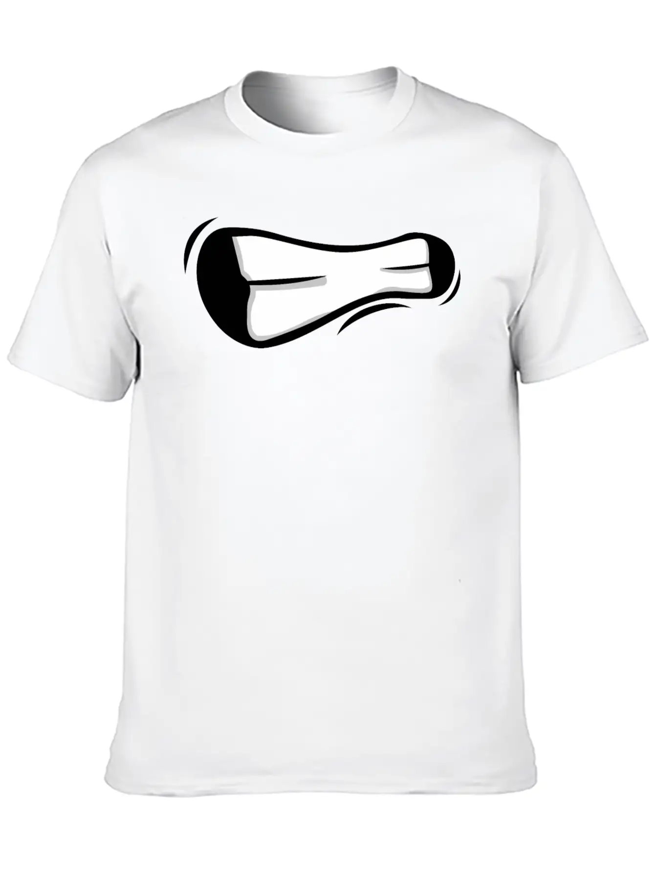 Face Laugh Teeth Grimace Grimace Unisex Casual T-Shirt – Clean Design For Daily Comfort