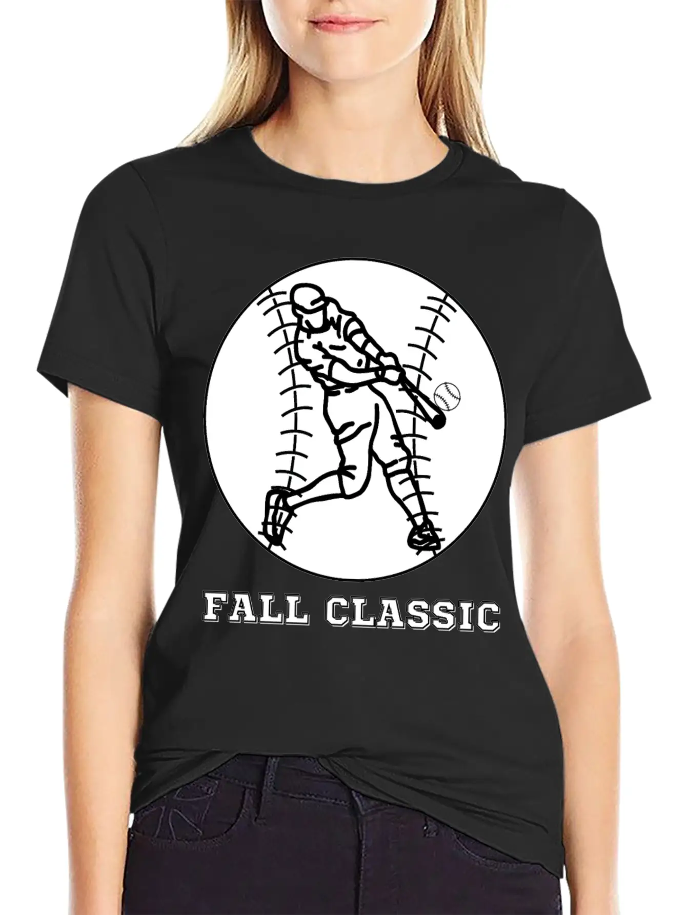 FALL CLASSIC, I LOVE BASEBAL. Unisex Casual T-Shirt – Clean Design For Daily Comfort