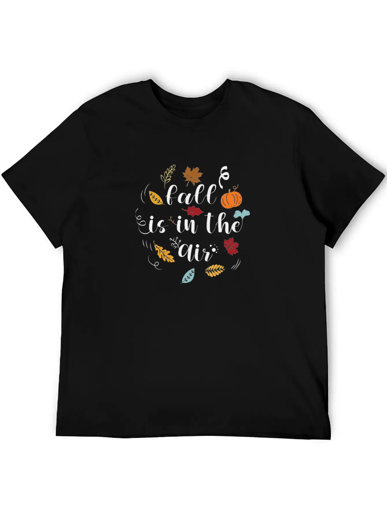 Fall Is In The Air Unisex Casual T-Shirt – Clean Design For Daily Comfort
