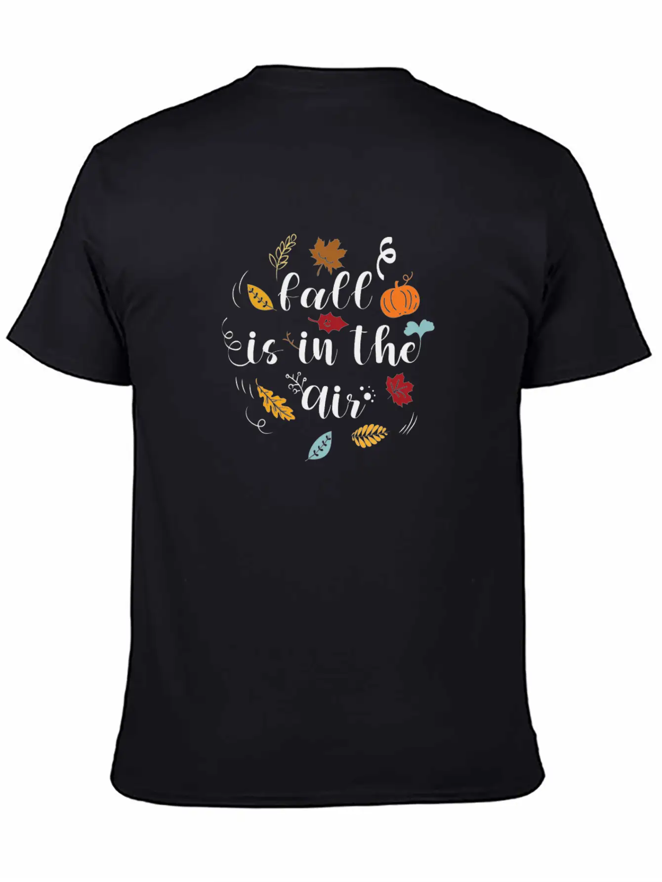 Fall Is In The Air Unisex Casual T-Shirt – Clean Design For Daily Comfort