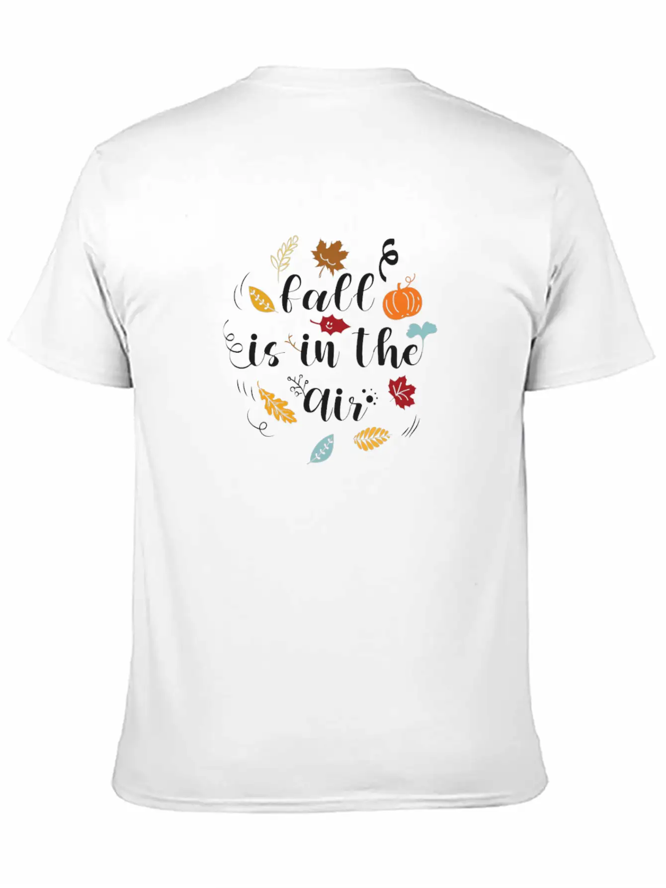 Fall Is In The Air Unisex Casual T-Shirt – Clean Design For Daily Comfort