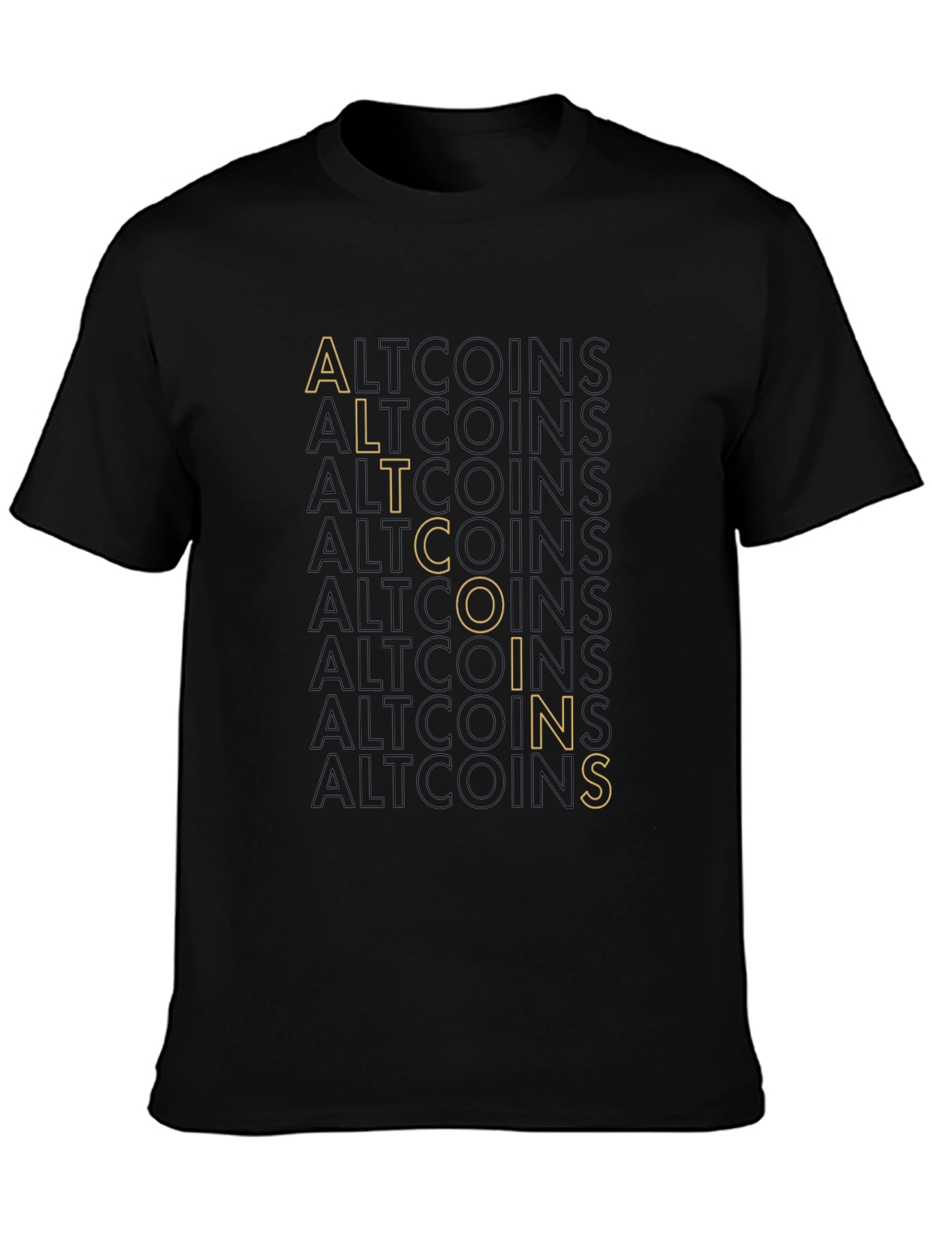 Altcoins Graphic Tee - Crypto Enthusiast T-Shirt