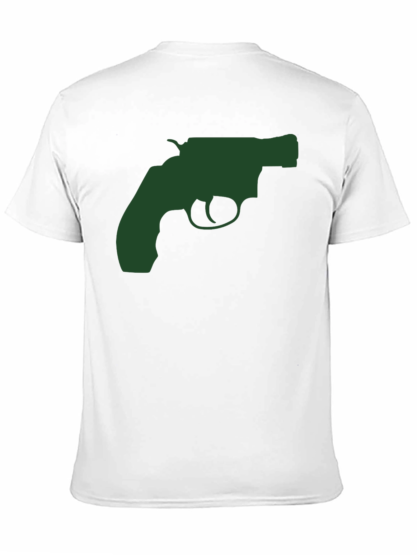 Revolver Graphic Tee - Cool Gun Design Shirt