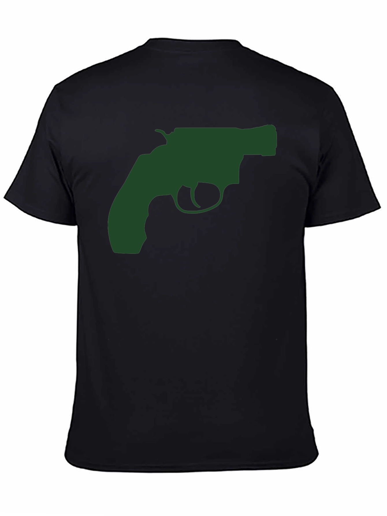Revolver Graphic Tee - Cool Gun Design Shirt