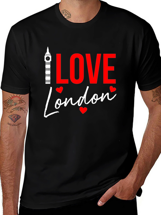 I Love London Graphic Tee