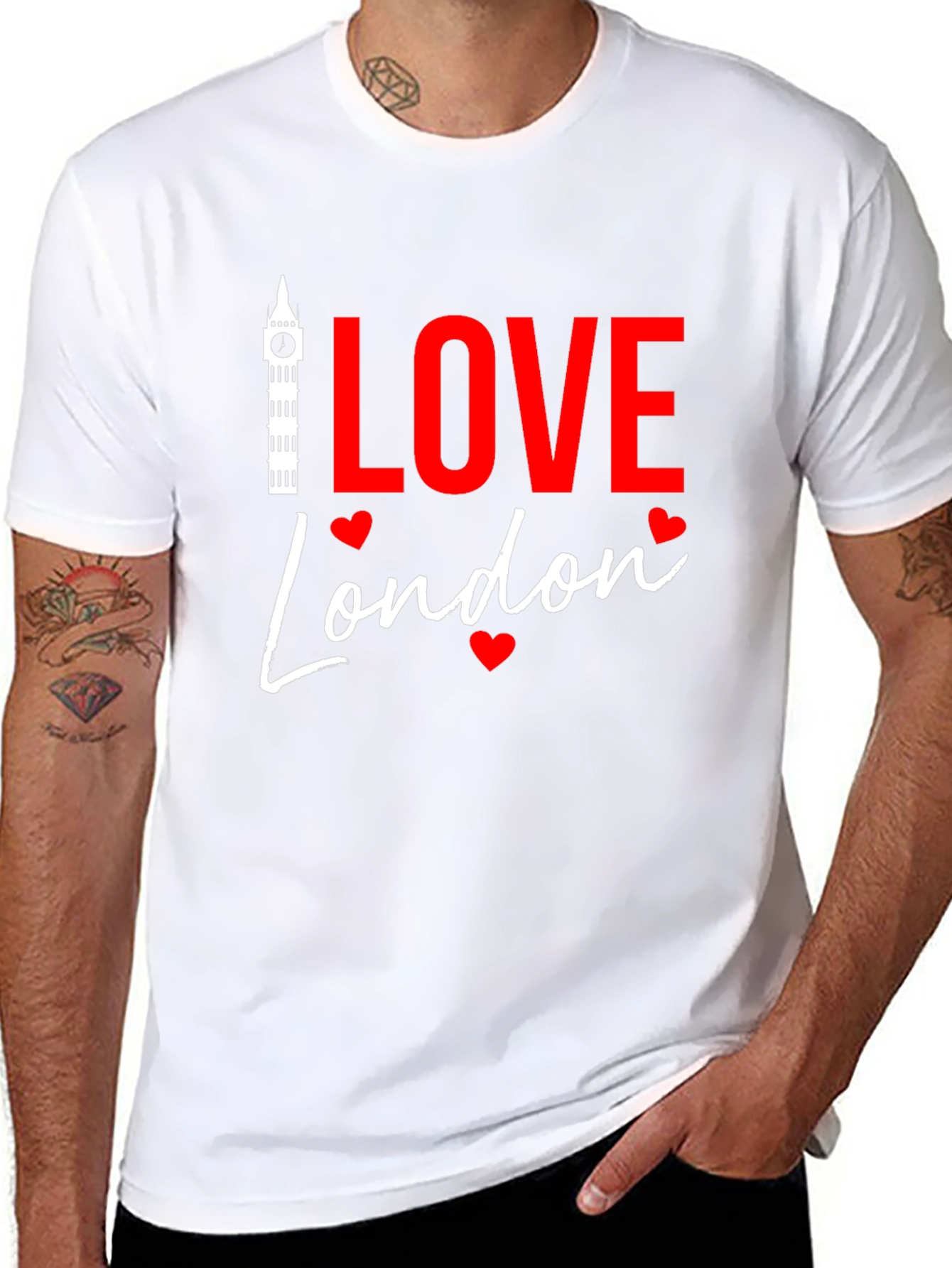 I Love London Graphic Tee