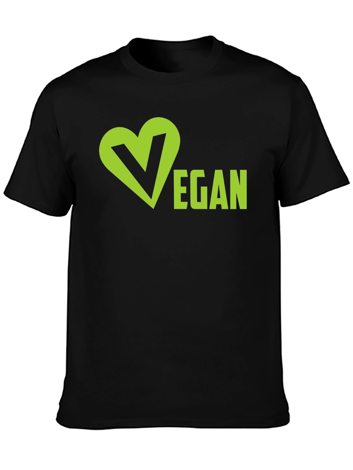Vegan T-Shirt - Heart V Graphic Tee