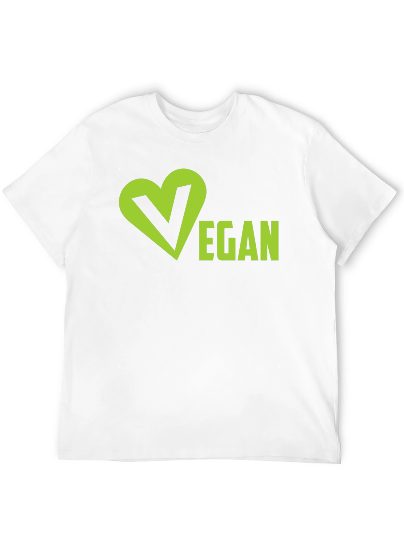 Vegan T-Shirt - Heart V Graphic Tee