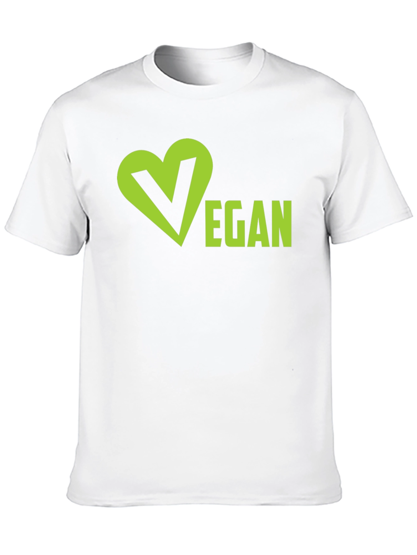 Vegan T-Shirt - Heart V Graphic Tee