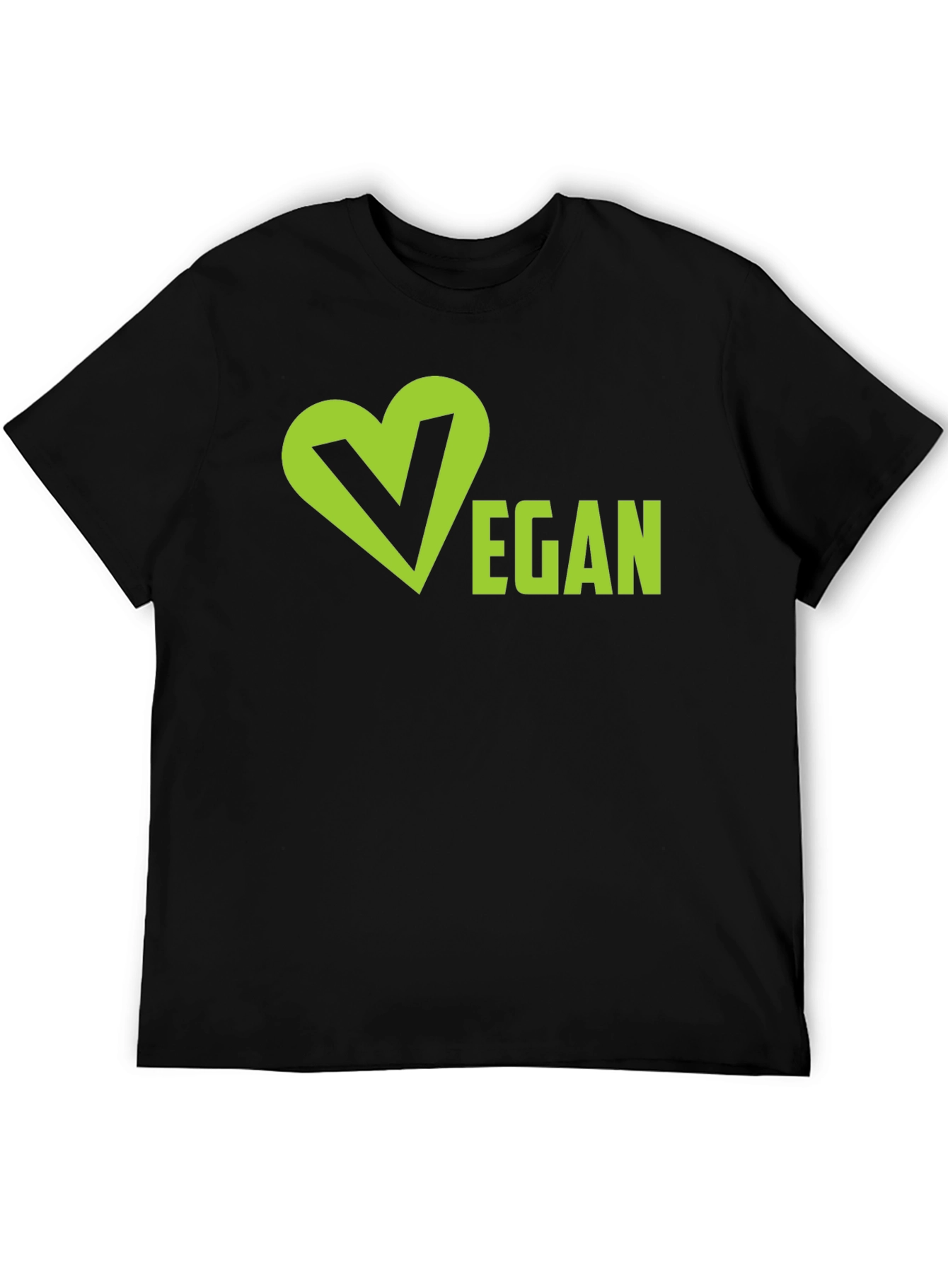 Vegan T-Shirt - Heart V Graphic Tee