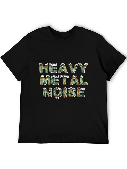 Heavy Metal Noise Black T-Shirt