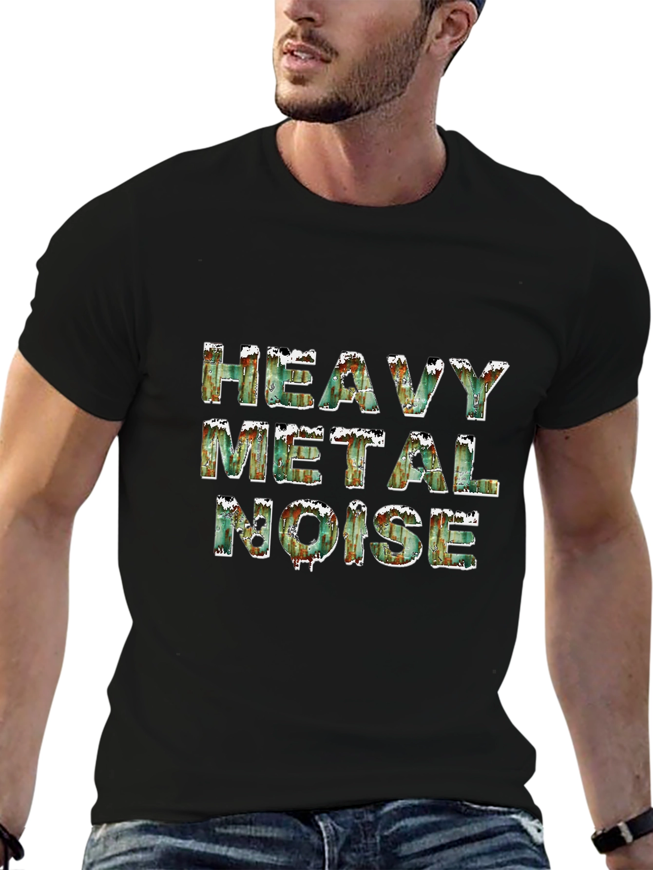 Heavy Metal Noise Black T-Shirt