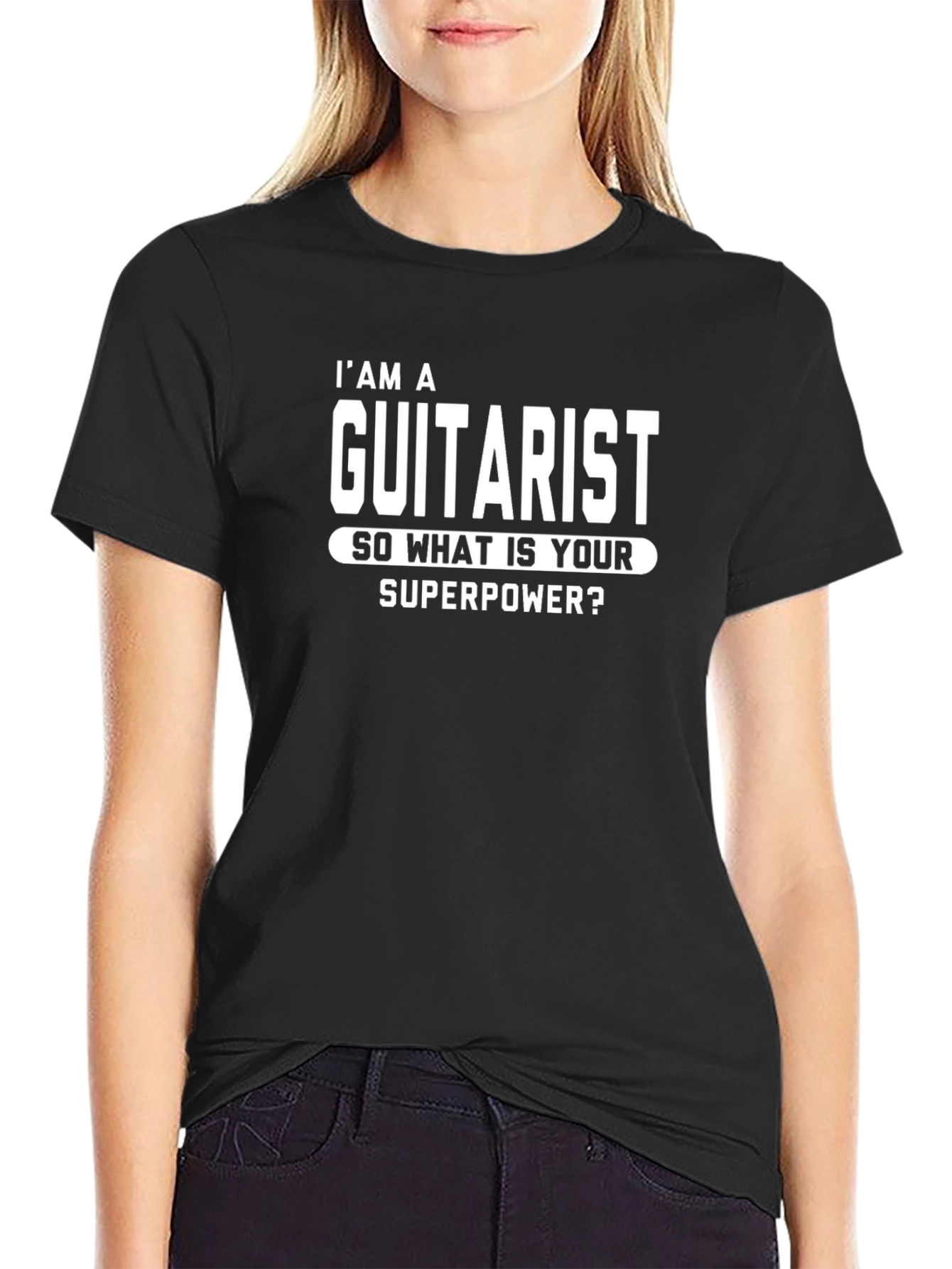 Im A Guitarist Superpower Funny T-Shirt