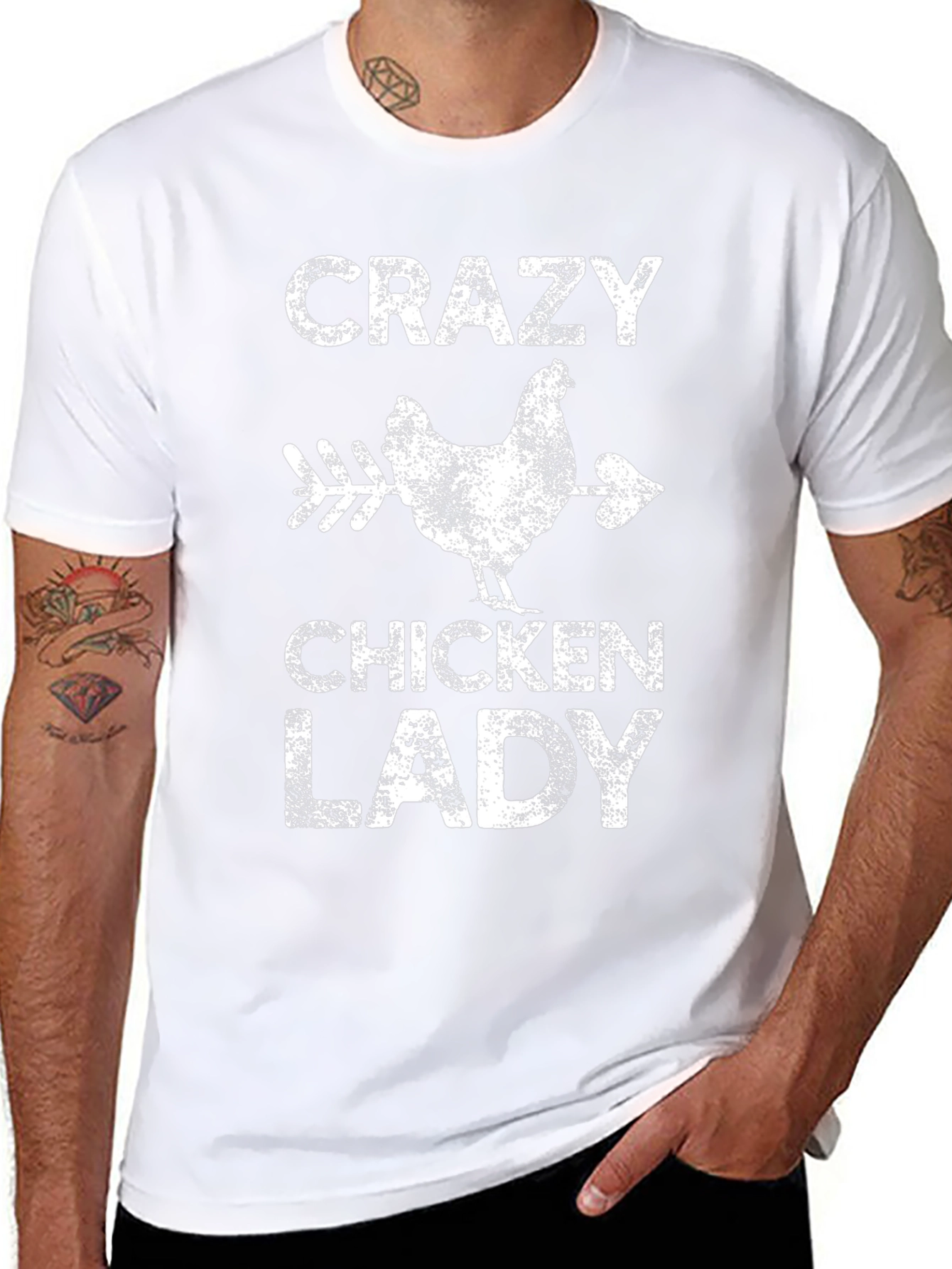 Crazy Chicken Lady T-Shirt