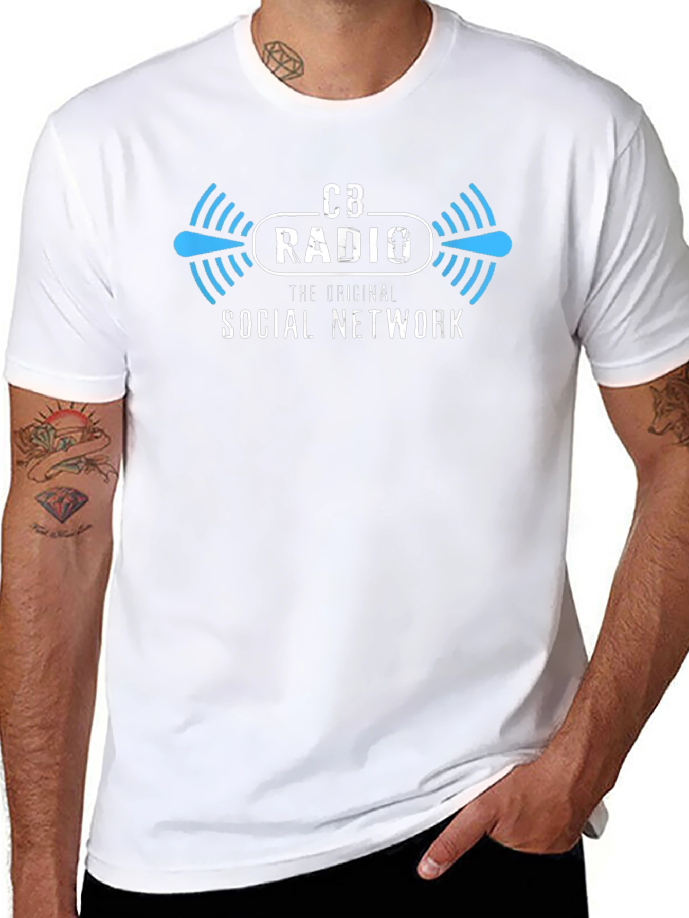 CB Radio: The Original Social Network T-Shirt