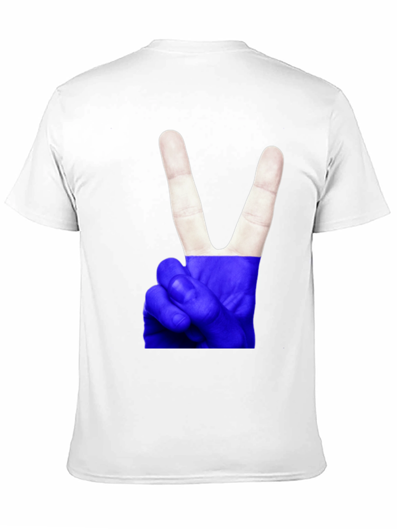 Peace Sign Graphic T-Shirt - Black