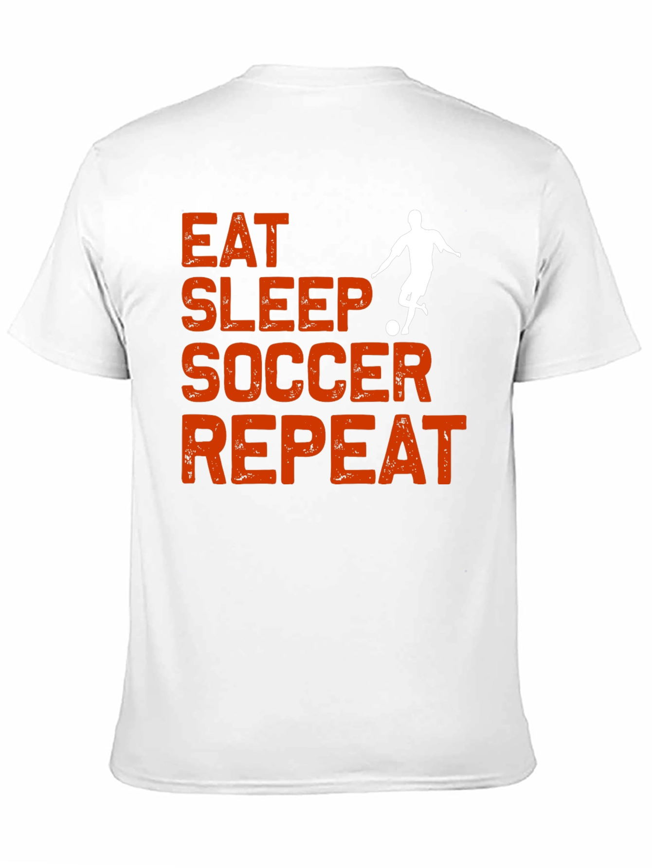 Eat Sleep Soccer Repeat Graphic Tee