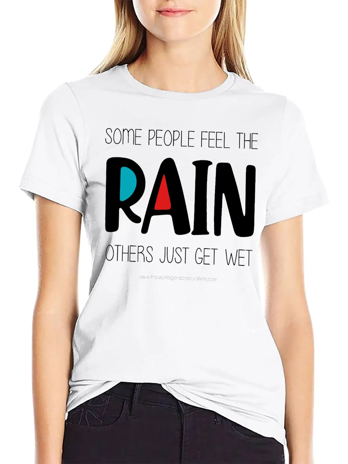 Feel The Rain Unisex Casual T-Shirt – Clean Design For Daily Comfort