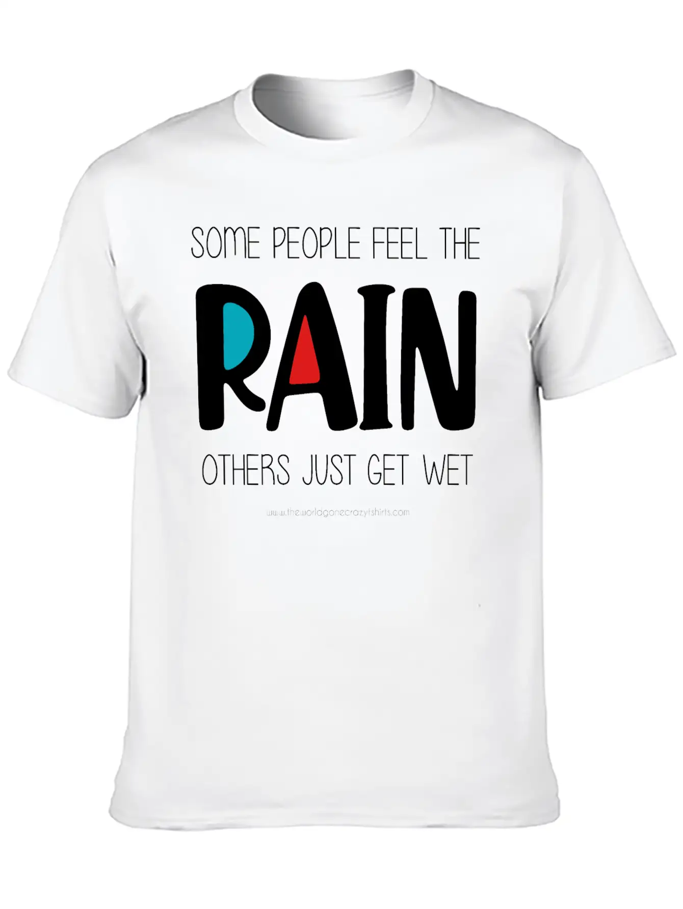Feel The Rain Unisex Casual T-Shirt – Clean Design For Daily Comfort
