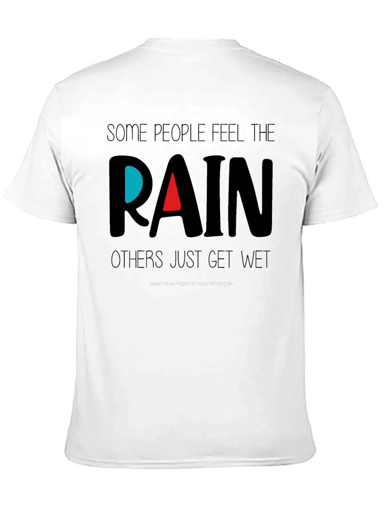 Feel The Rain Unisex Casual T-Shirt – Clean Design For Daily Comfort
