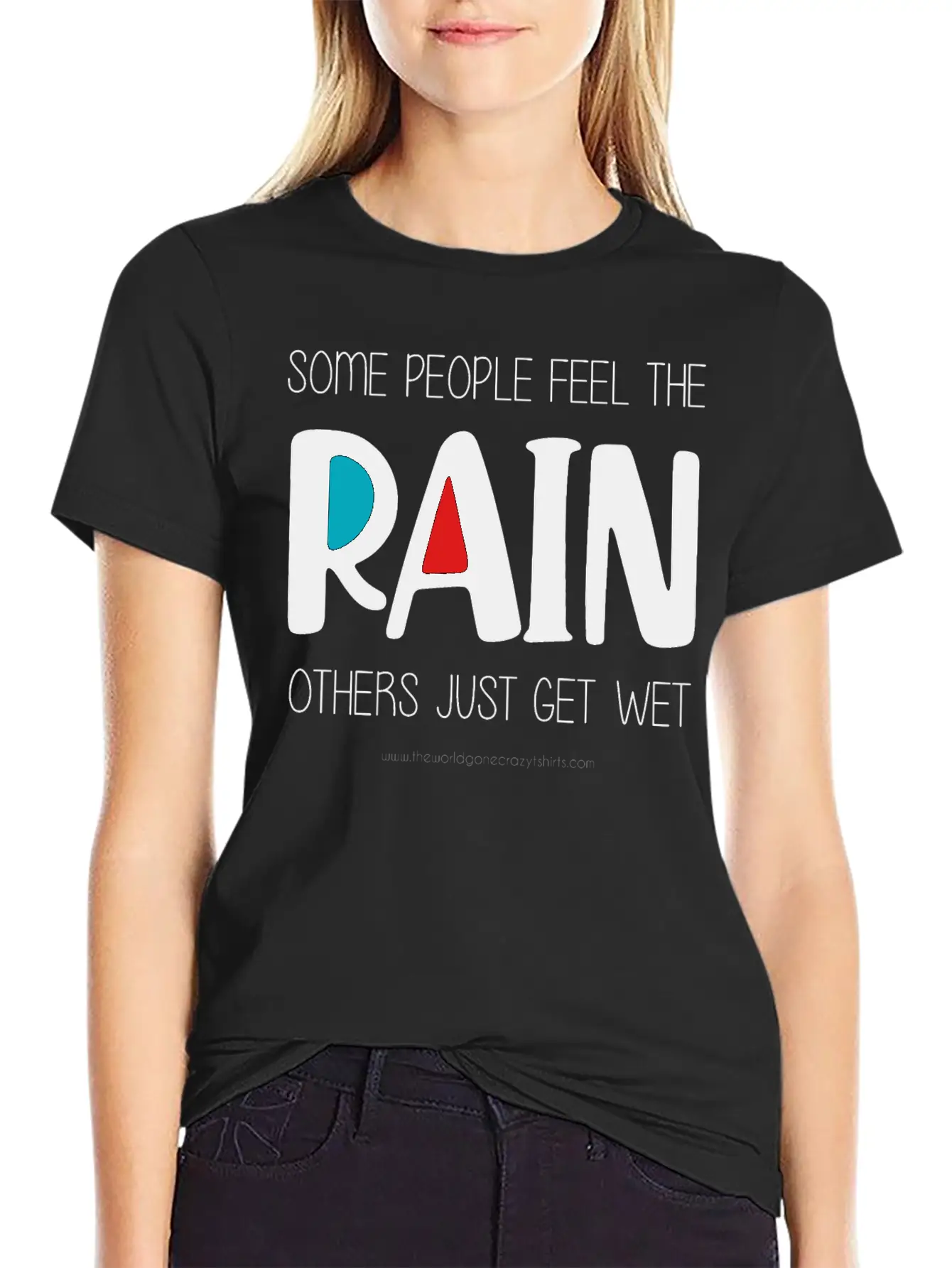 Feel The Rain Unisex Casual T-Shirt – Clean Design For Daily Comfort