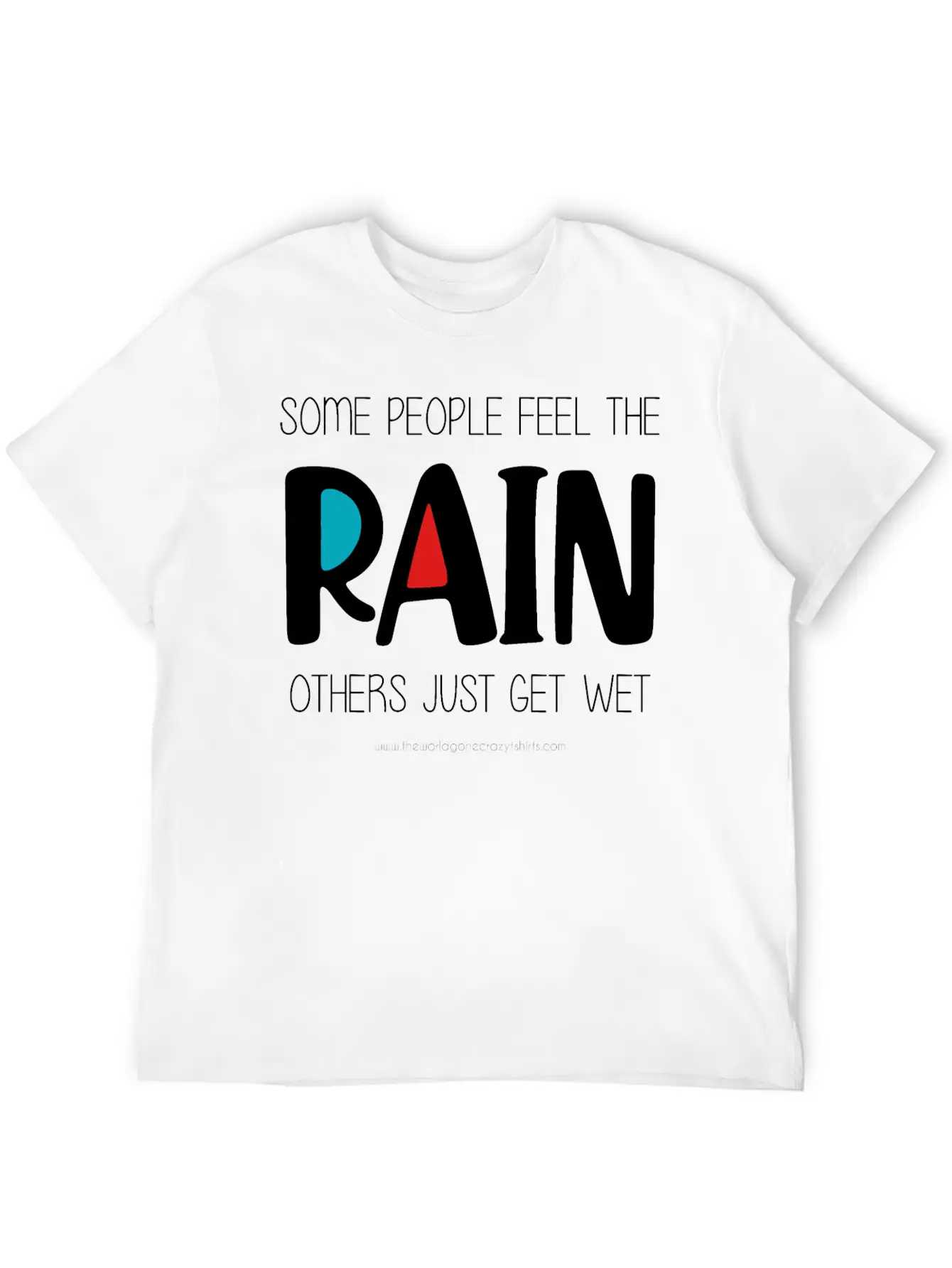 Feel The Rain Unisex Casual T-Shirt – Clean Design For Daily Comfort