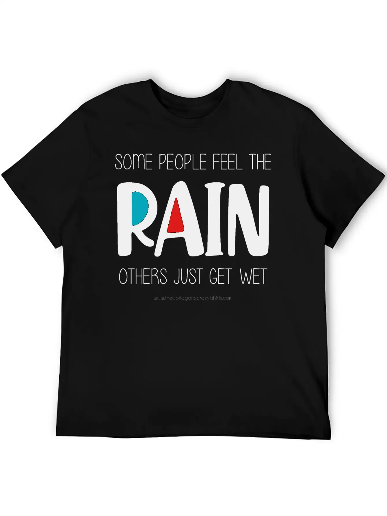 Feel The Rain Unisex Casual T-Shirt – Clean Design For Daily Comfort