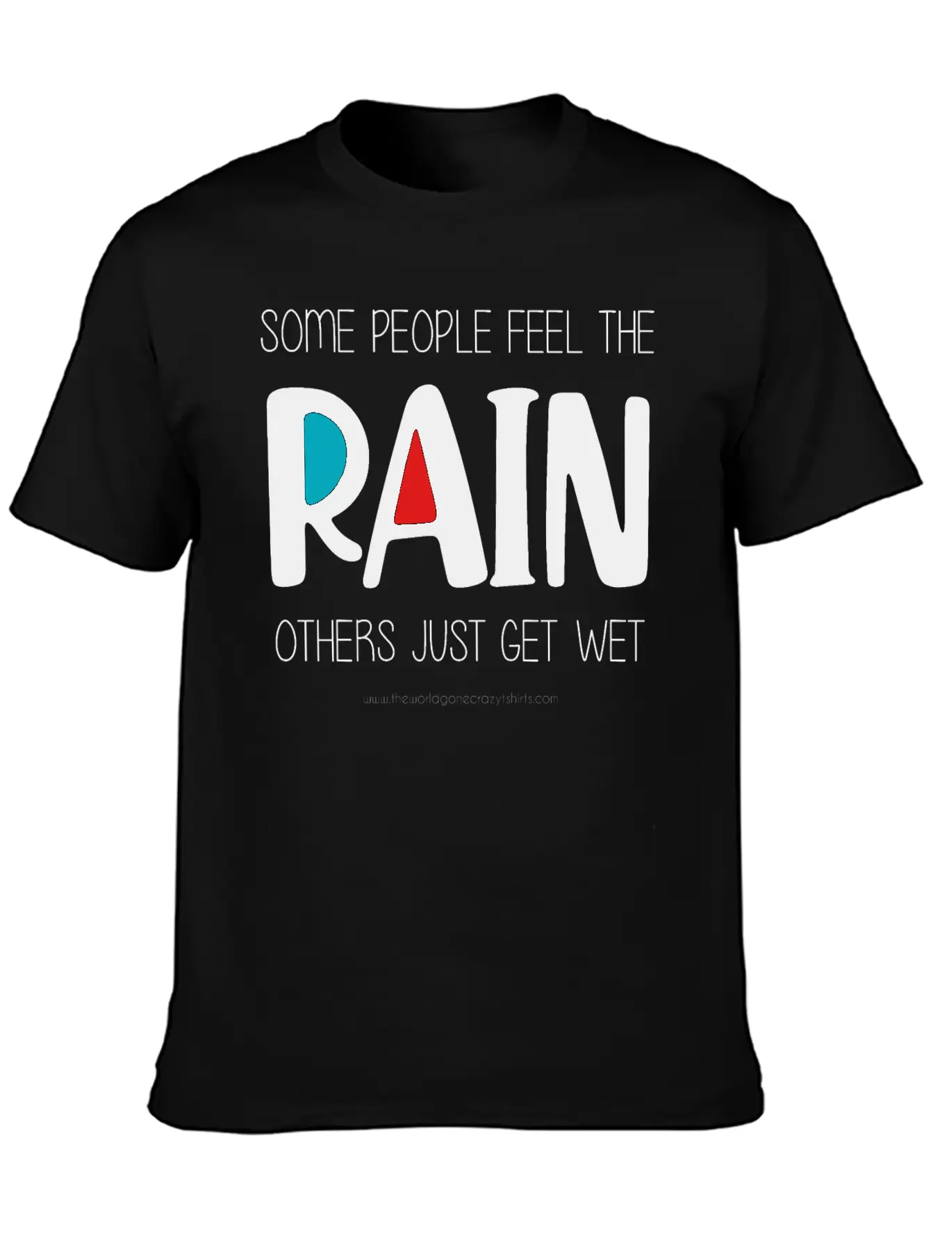 Feel The Rain Unisex Casual T-Shirt – Clean Design For Daily Comfort