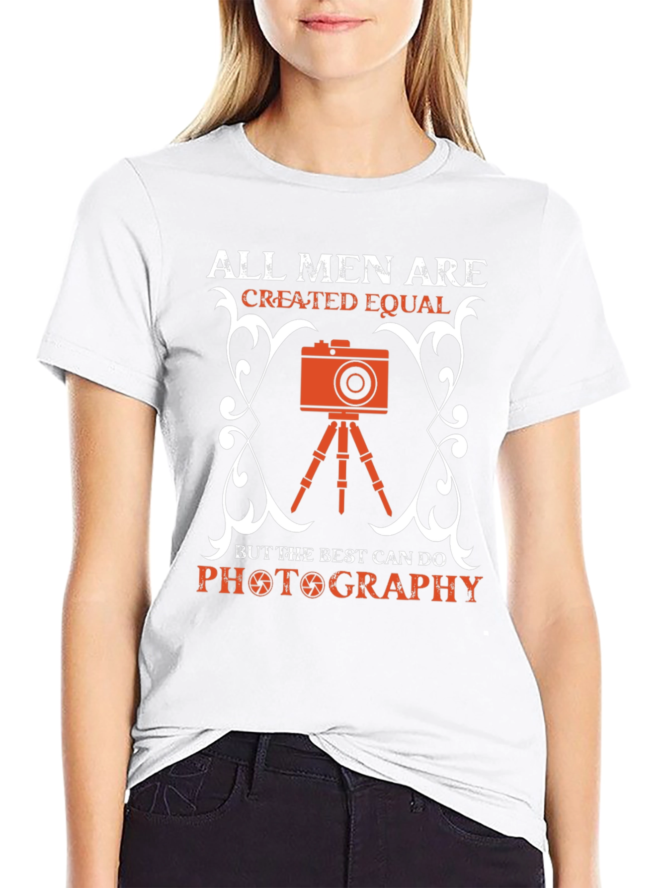 Photography Lover T-Shirt - All Men Created Equal